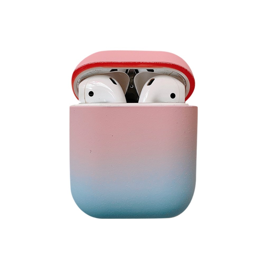 Apple AirPods Ombre Hülle rosa/blau