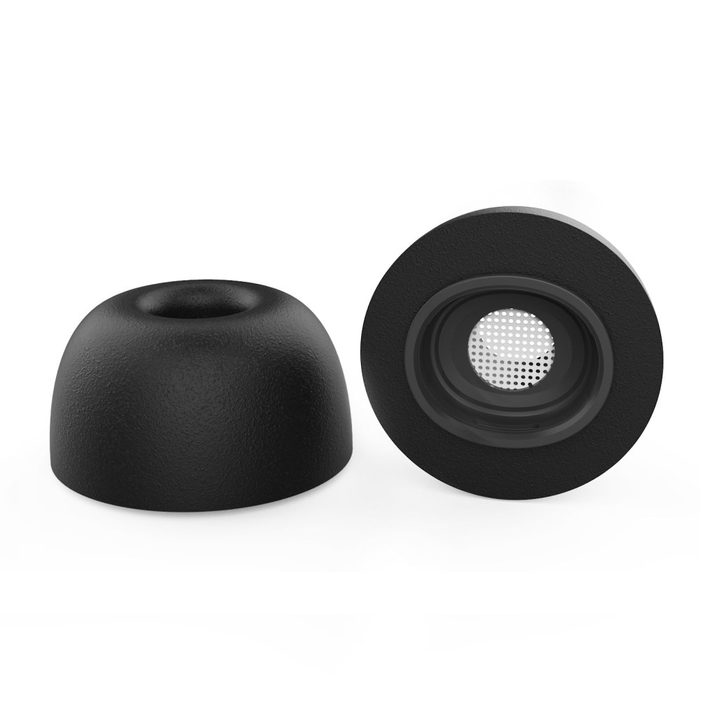 Memory Foam Ear Tips AirPods Pro 2 schwarz (Medium)