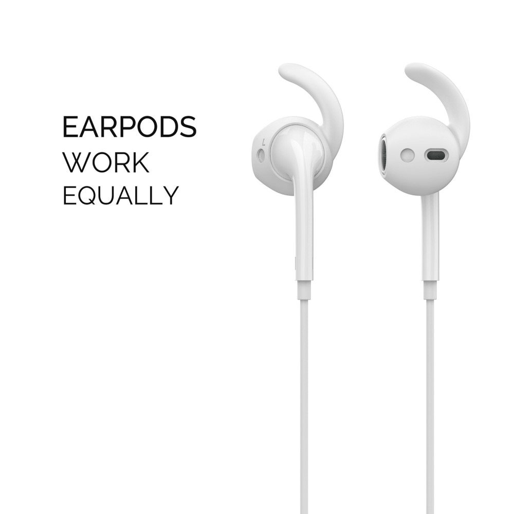 Sport Earhooks Apple AirPods weiß (Large)