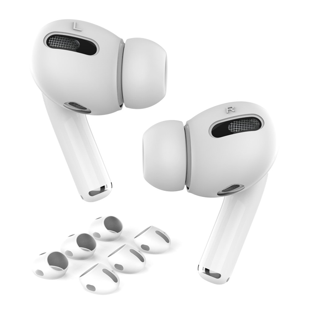 Earpads Silikon Apple AirPods Pro (3 Stück) weiß