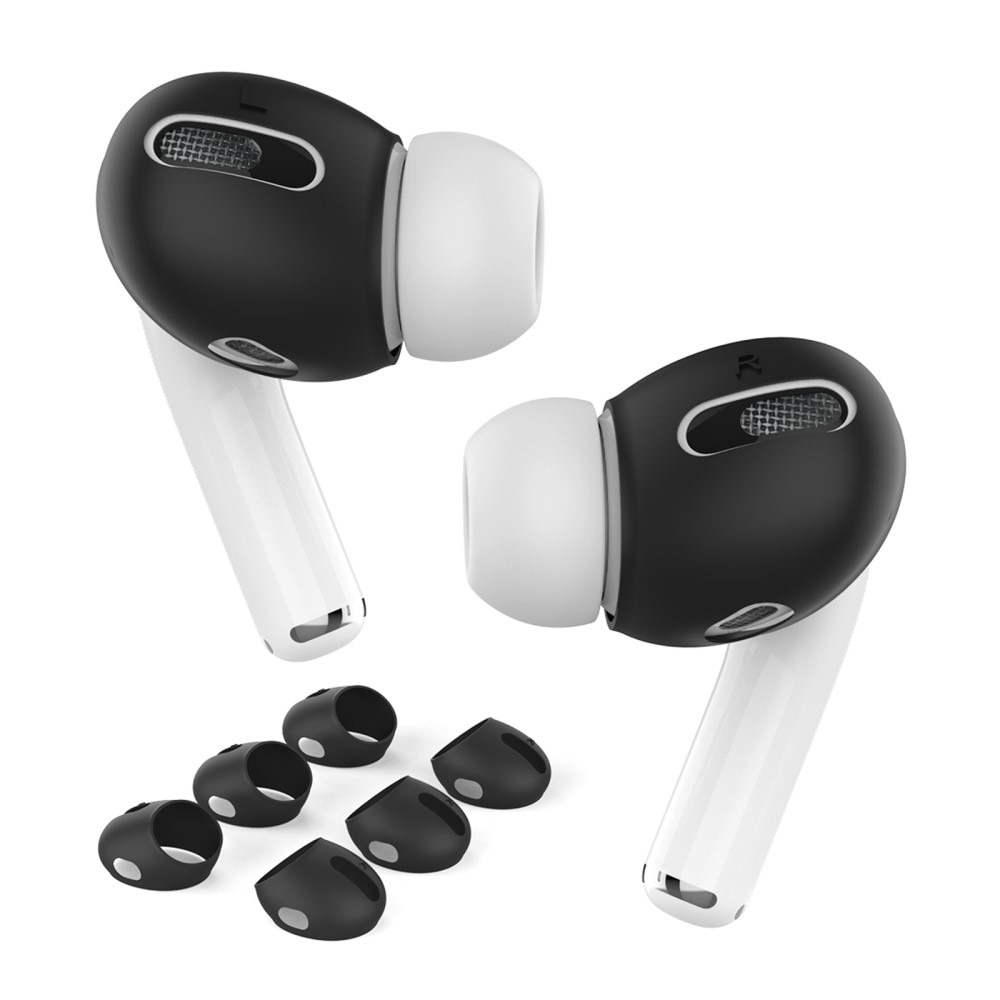 Earpads Silikon Apple AirPods Pro (3 Stück) schwarz