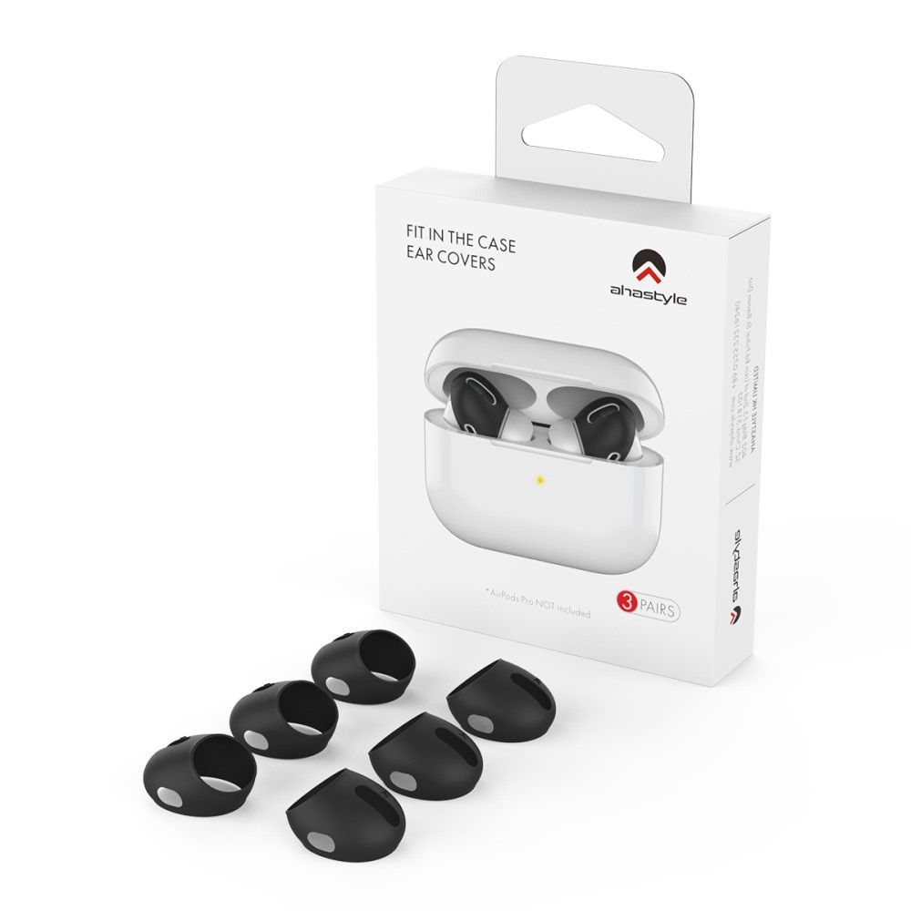 Earpads Silikon Apple AirPods Pro (3 Stück) schwarz