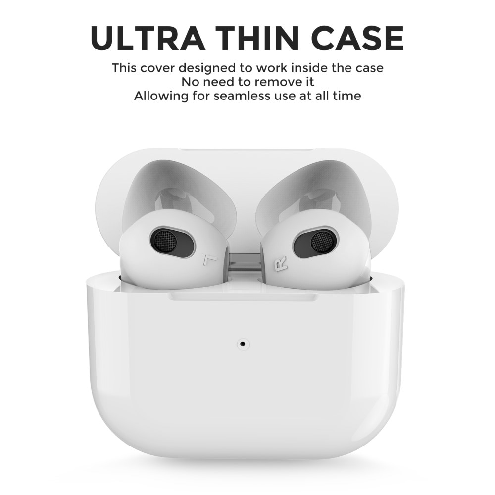 Earpads Silikon Apple AirPods 3 (3 Stück) weiß