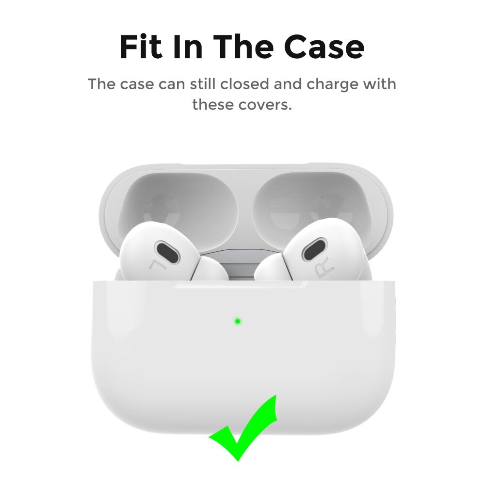 Earpads Silikon Apple AirPods Pro 2 (3 Stück) weiß