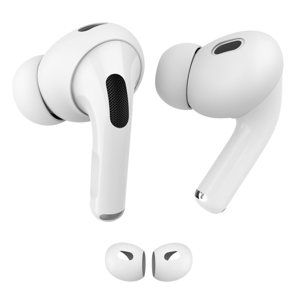 Earpads Silikon Apple AirPods Pro 2 weiß