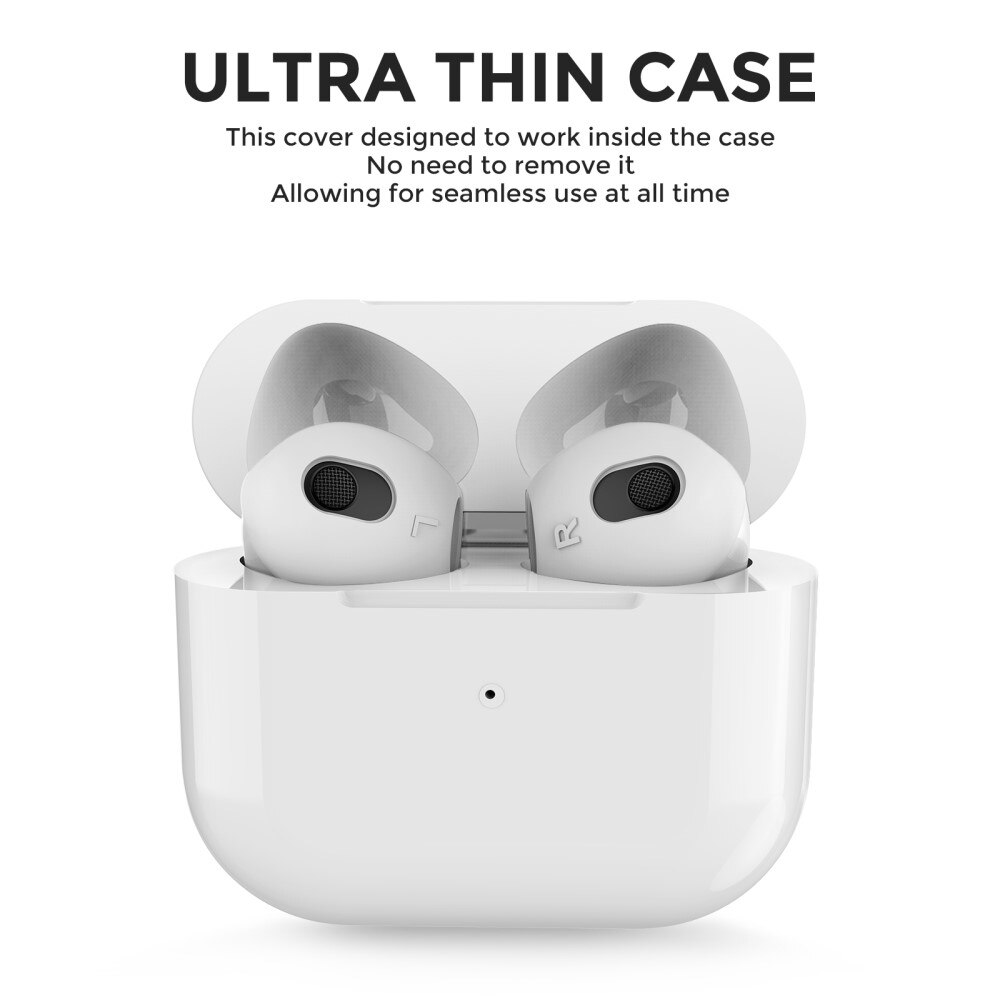 Earpads Silikon Apple AirPods 3 weiß