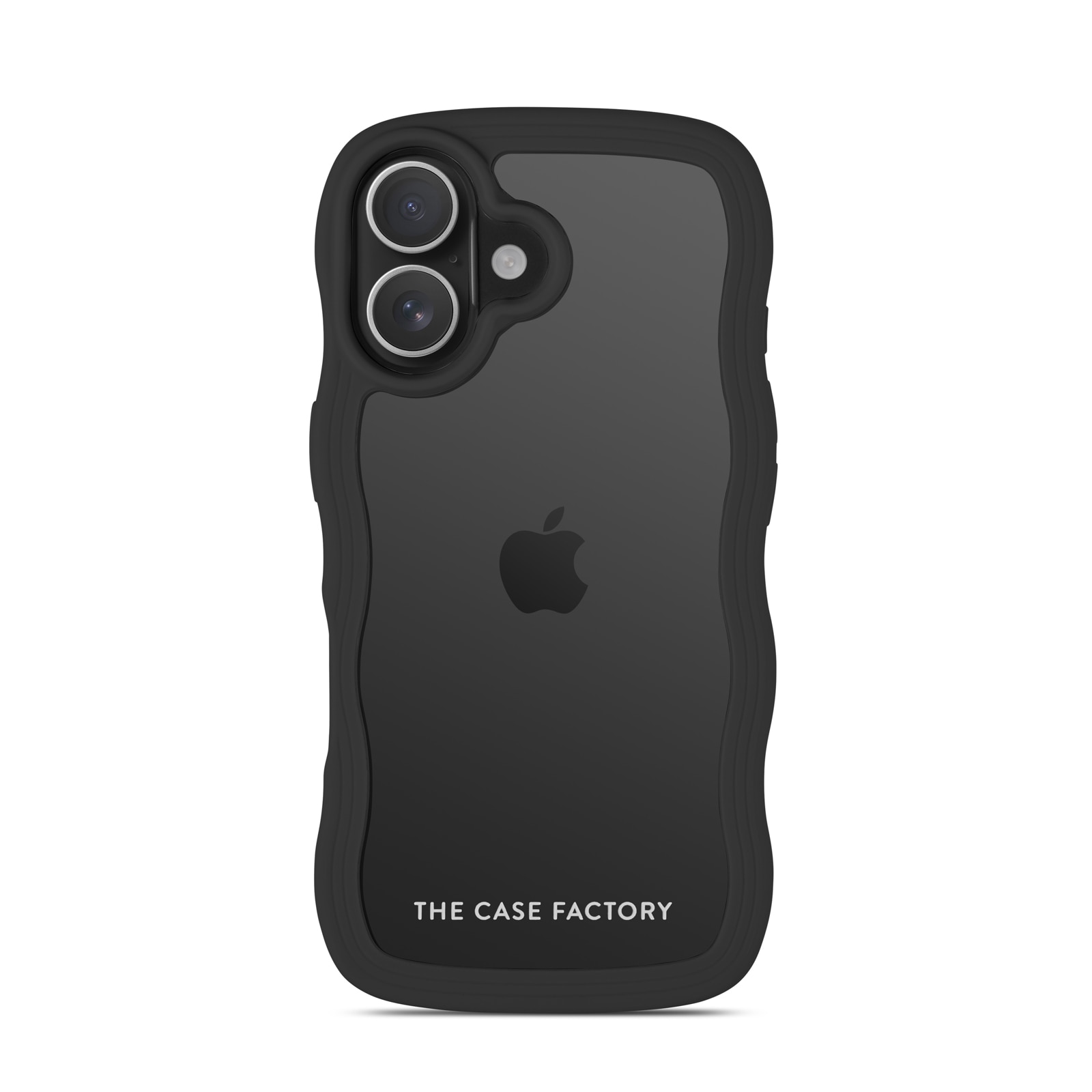 The Wave Case iPhone 16 Schwarz