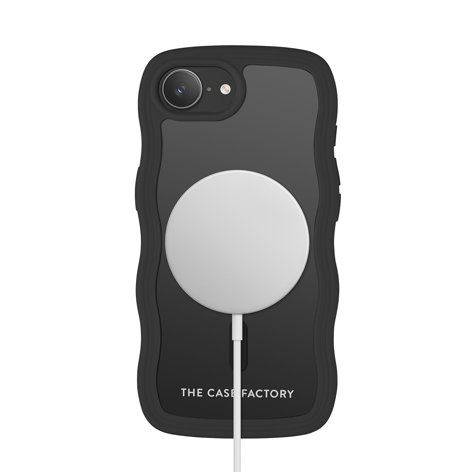 The Wave Mag Case iPhone 16e Schwarz