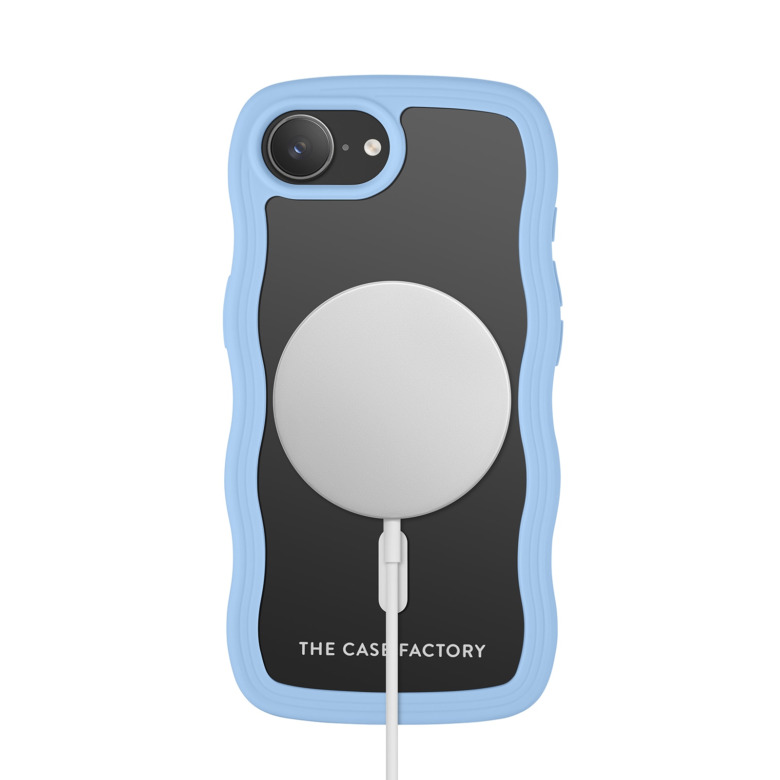 The Wave Mag Case iPhone 16e Blau