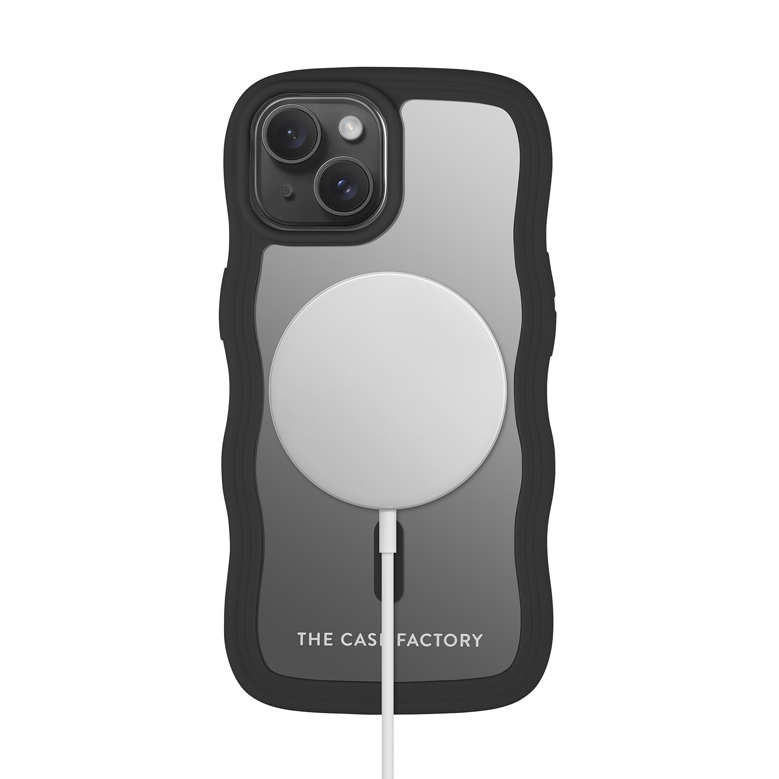 The Wave Mag Case iPhone 15 Schwarz