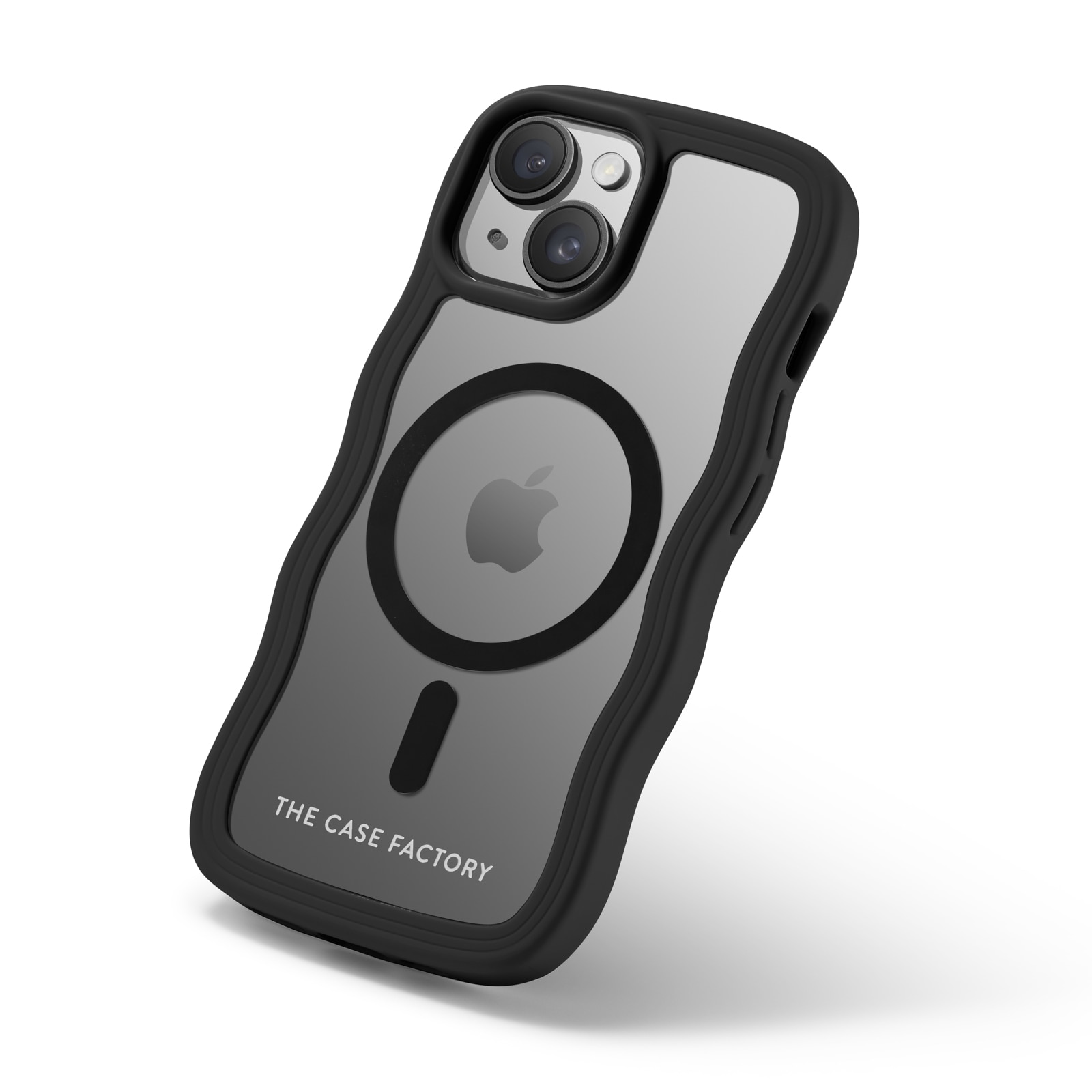 The Wave Mag Case iPhone 15 Schwarz
