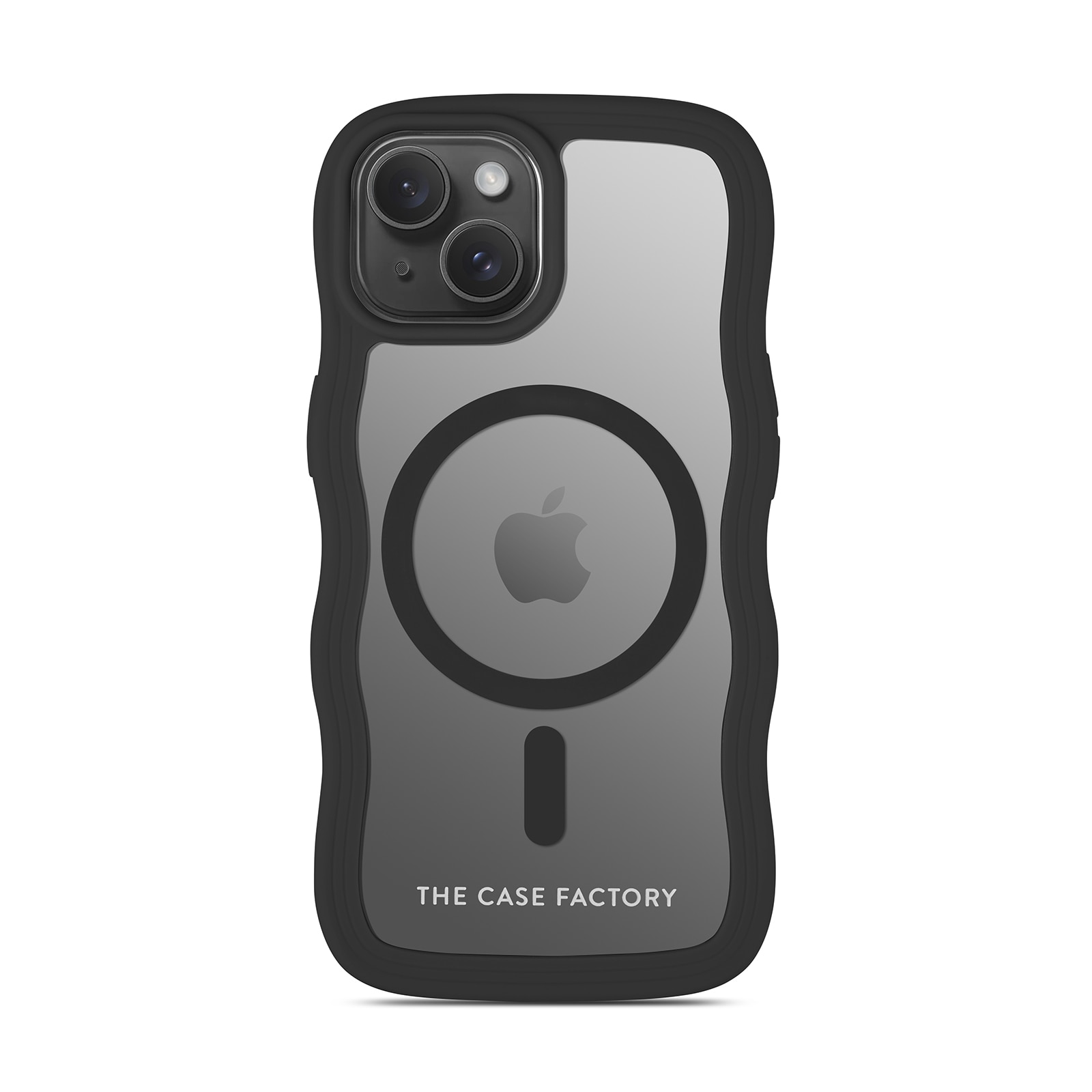 The Wave Mag Case iPhone 15 Schwarz