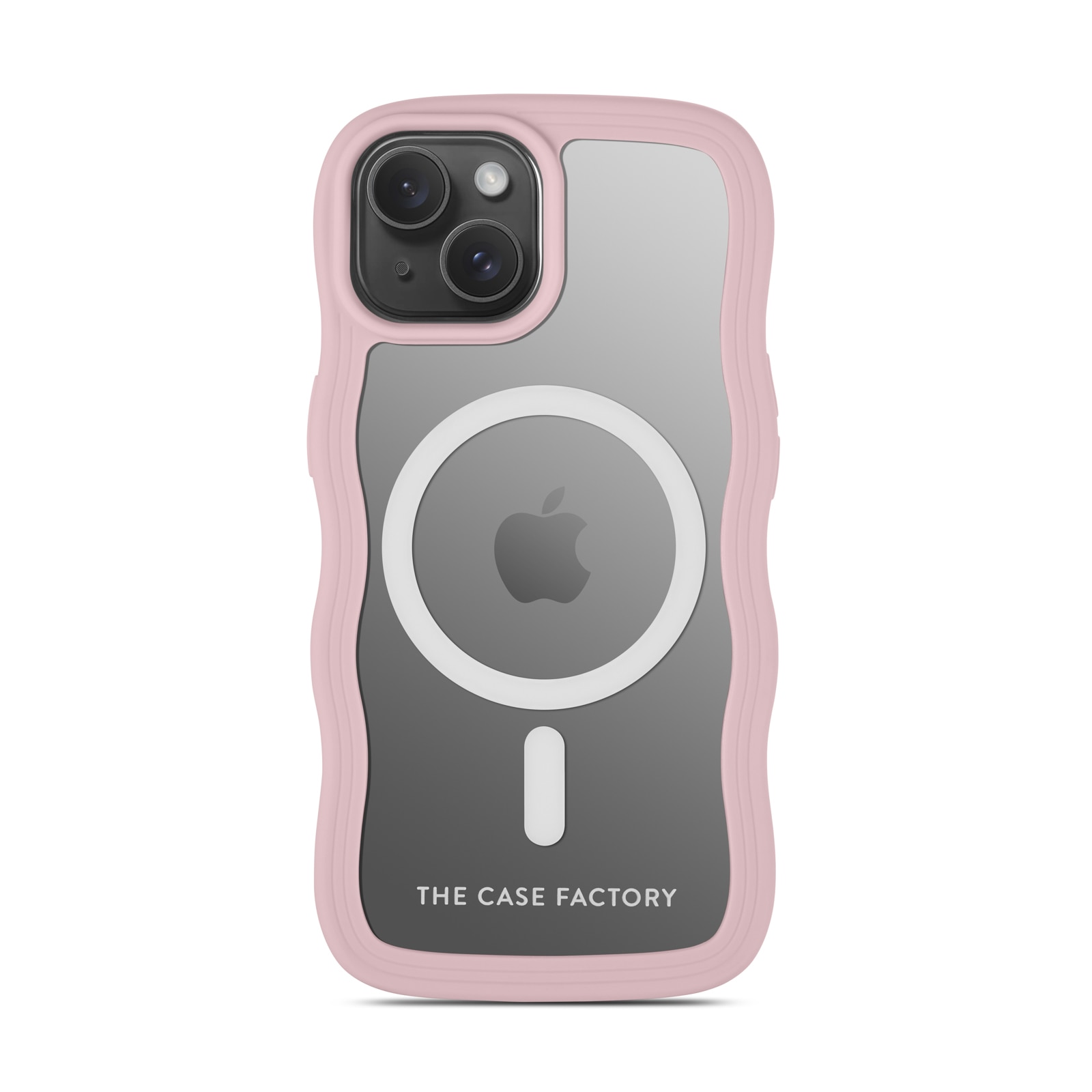 The Wave Mag Case iPhone 15 Rosa