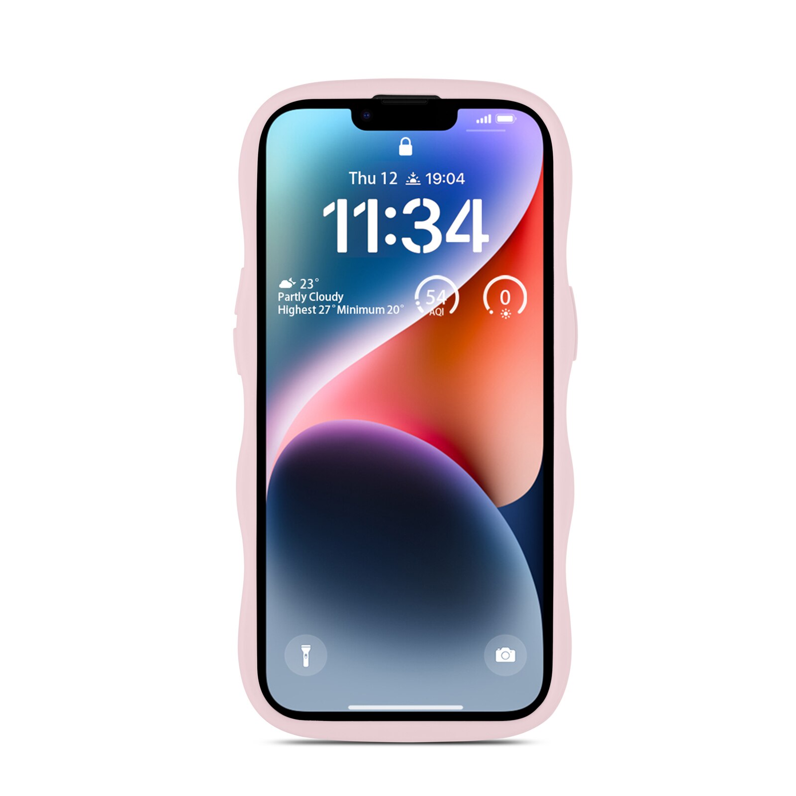 The Wave Mag Case iPhone 15 Rosa