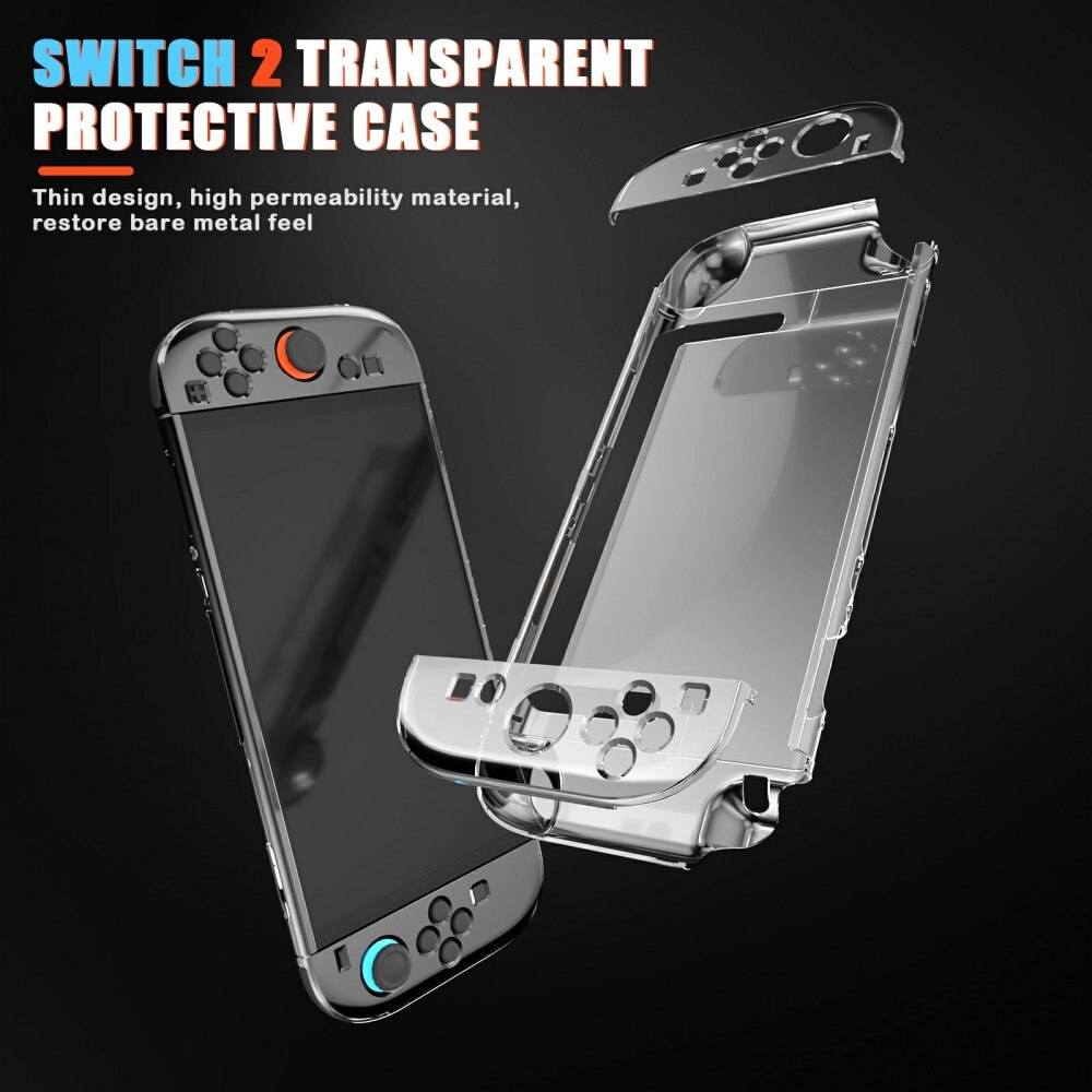Nintendo Switch 2 Hülle Transparent