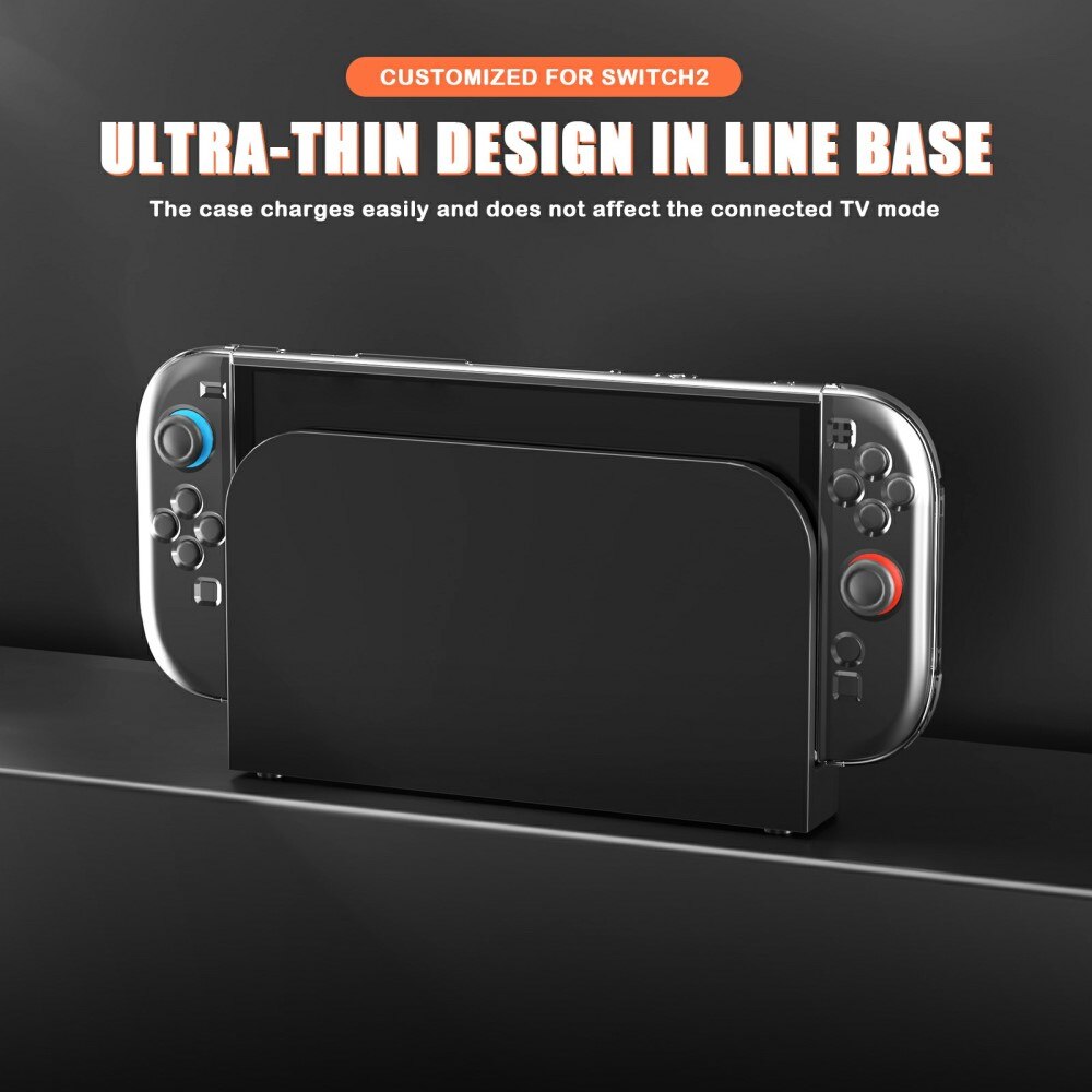 Nintendo Switch 2 Hülle Transparent