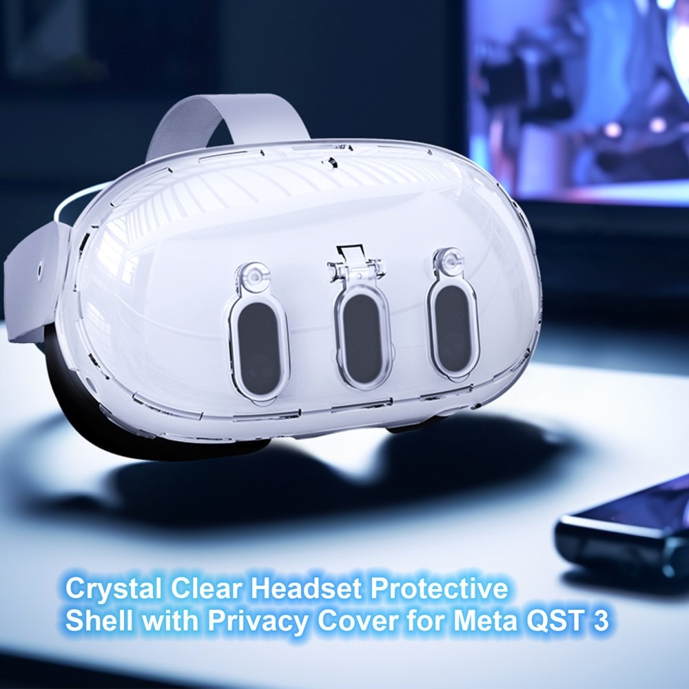 Hülle Meta Quest 3 VR, durchsichtig