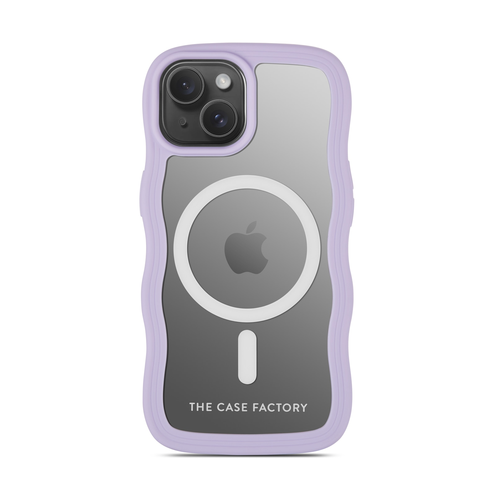 The Wave Mag Case iPhone 15 Lila