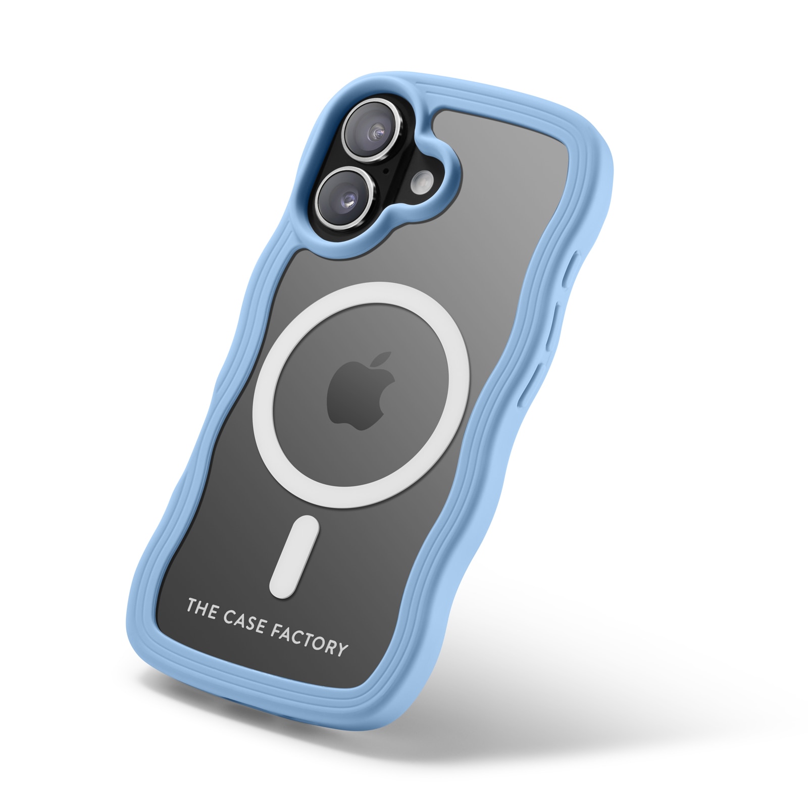 The Wave Mag Case iPhone 16 Blau