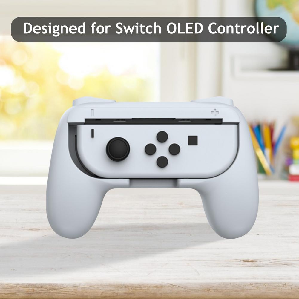 Joy-Con Griff Controller für Nintendo Switch OLED Schwarz