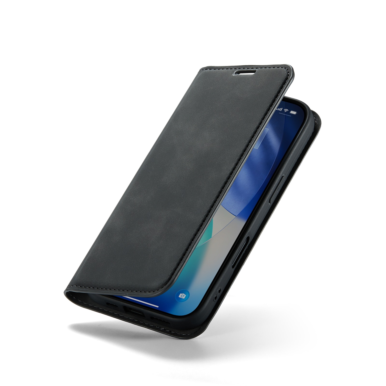 iPhone 17 Slim Handytasche Schwarz