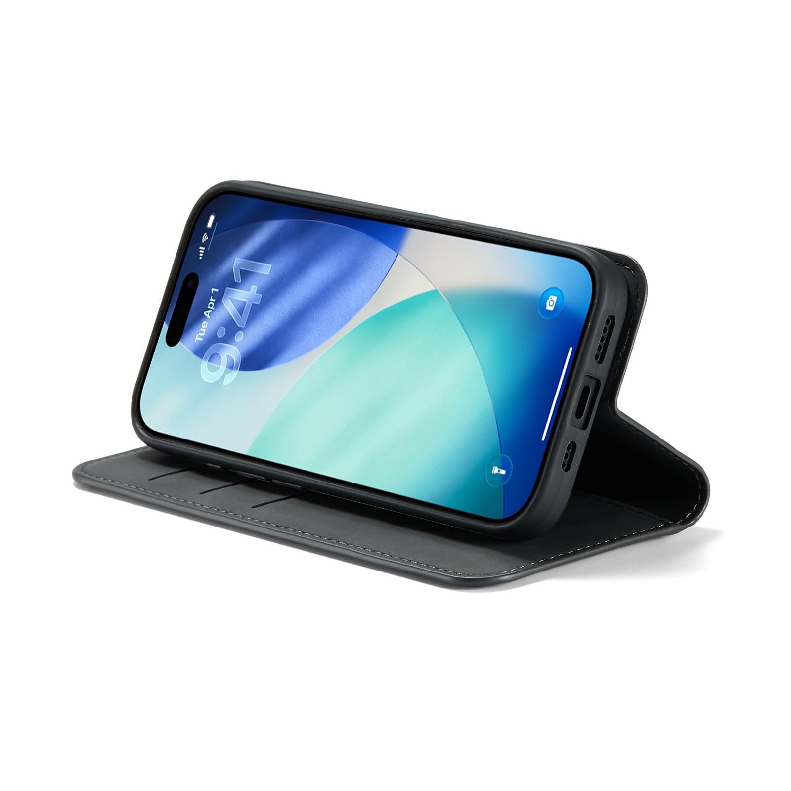 iPhone 17 Slim Handytasche Schwarz