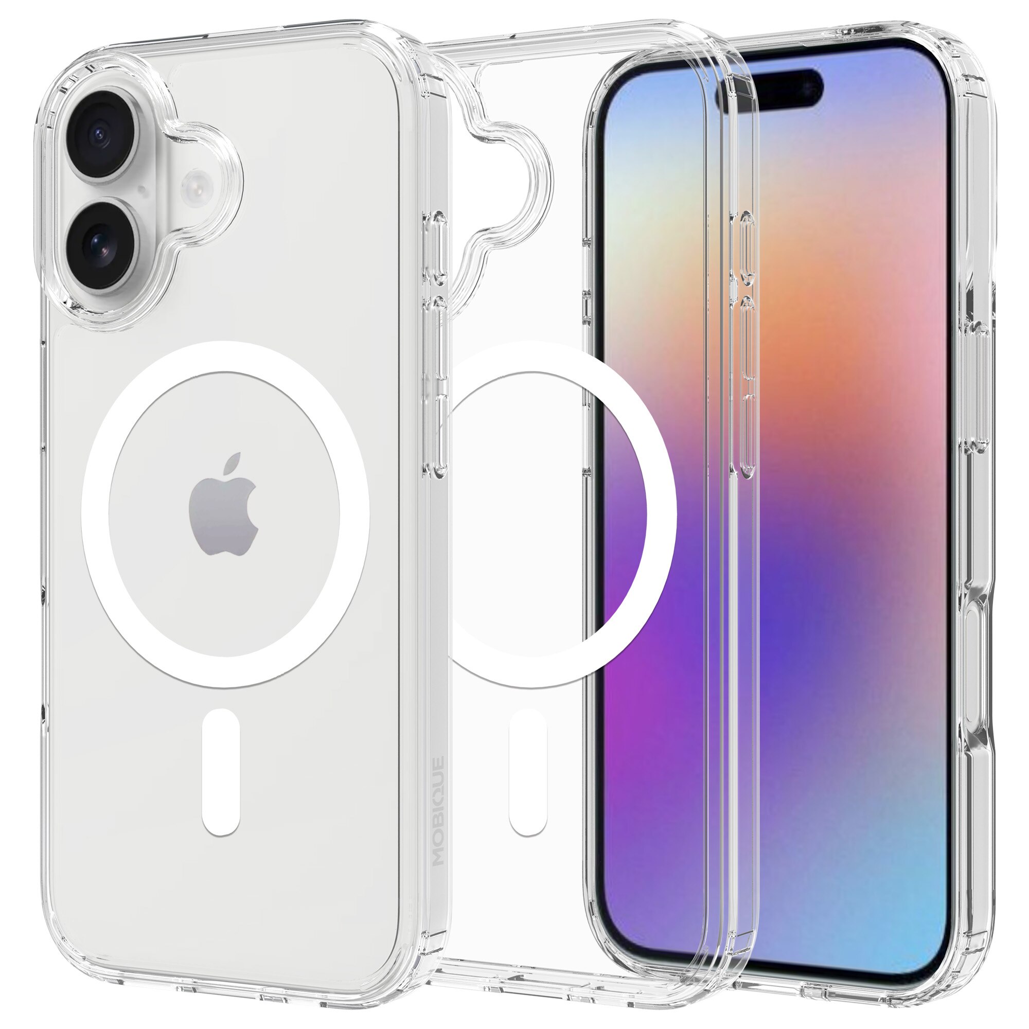 Hybrid-Hülle MagSafe iPhone 17 Transparent