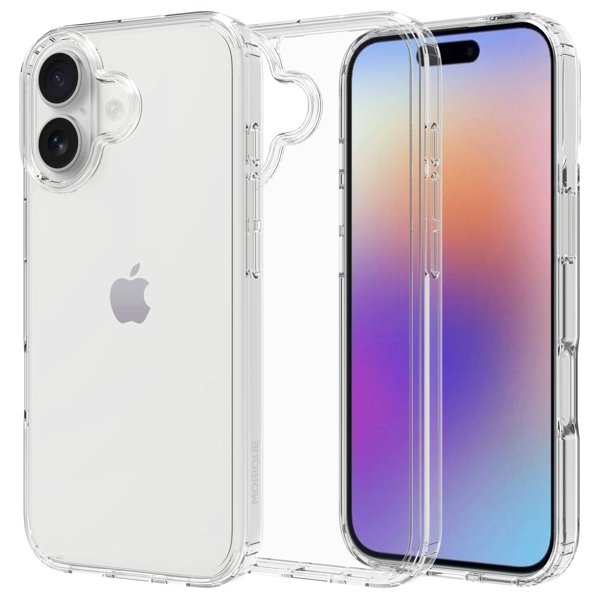 iPhone 17 Hybrid-Hülle Transparent