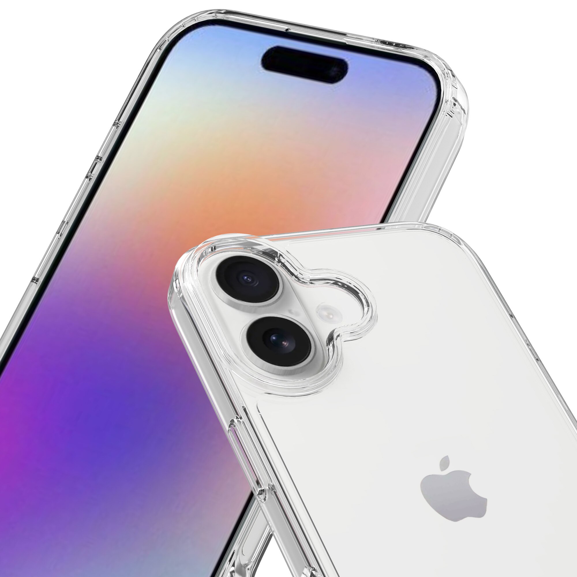 iPhone 17 Hybrid-Hülle Transparent