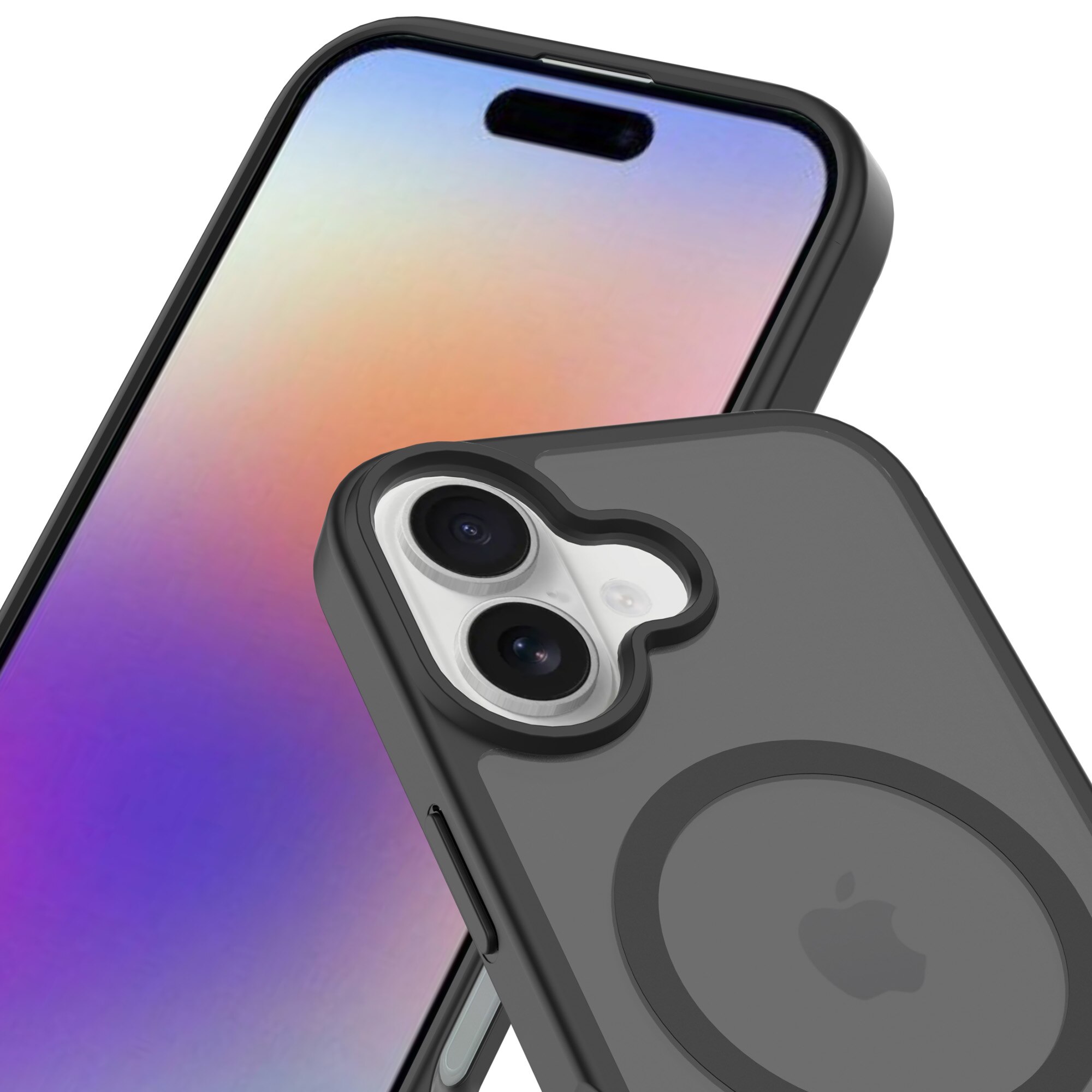 Magnetic Hybrid Hülle iPhone 17 Frosted Black