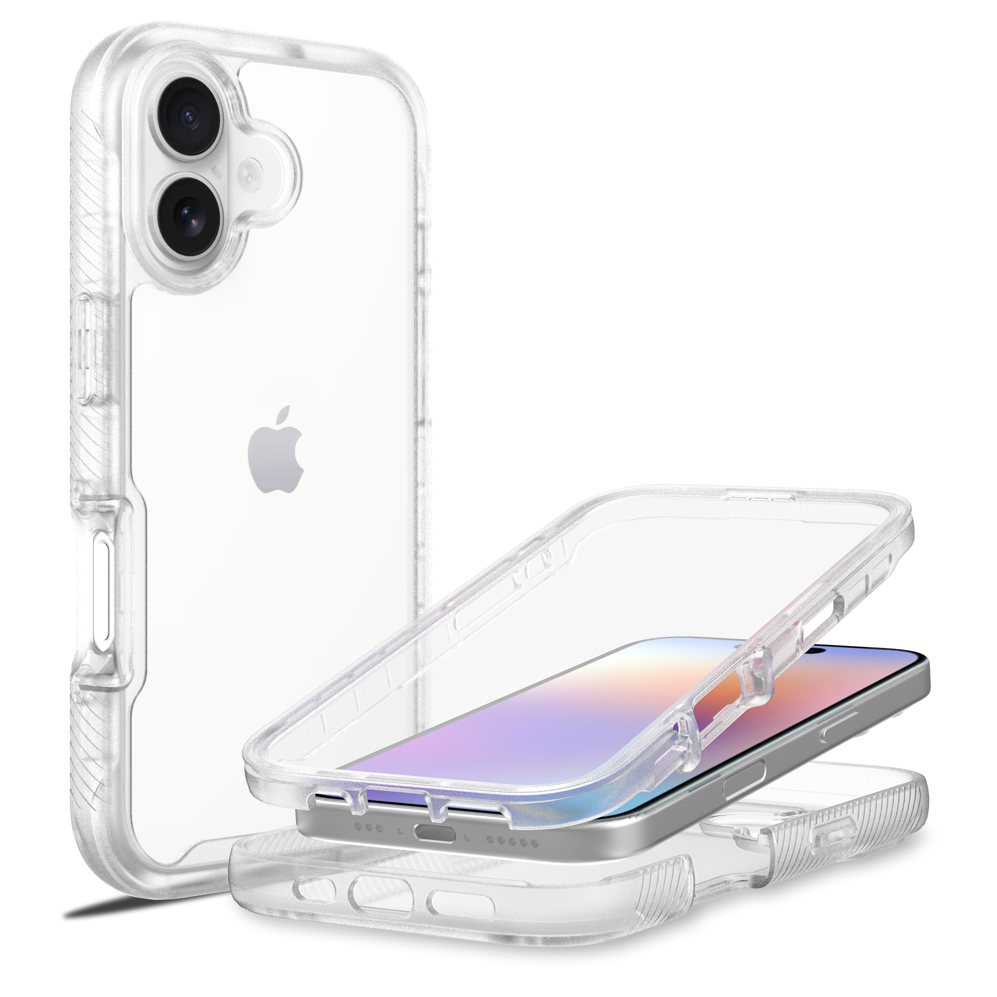 iPhone 17 Full Protection Case Transparent