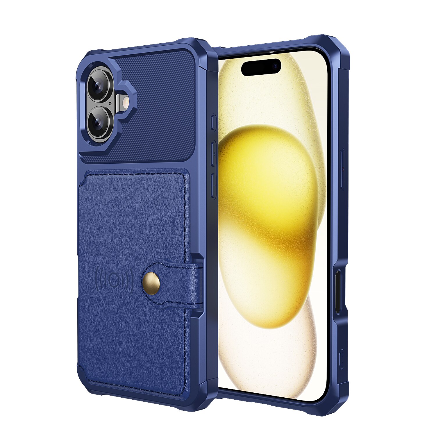 iPhone 17 Tough Multi-slot Hülle Blau