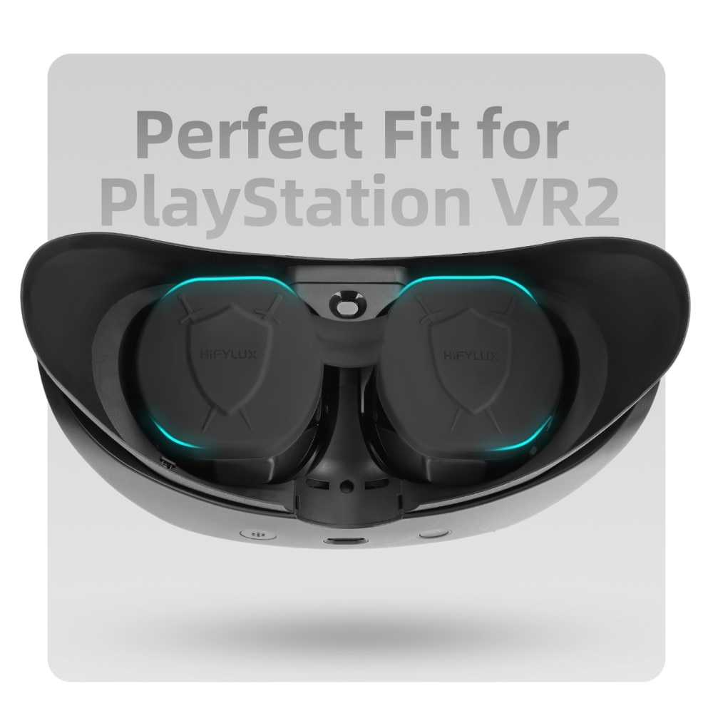 Sony PlayStation VR2 Silikon-Linsenschutz schwarz