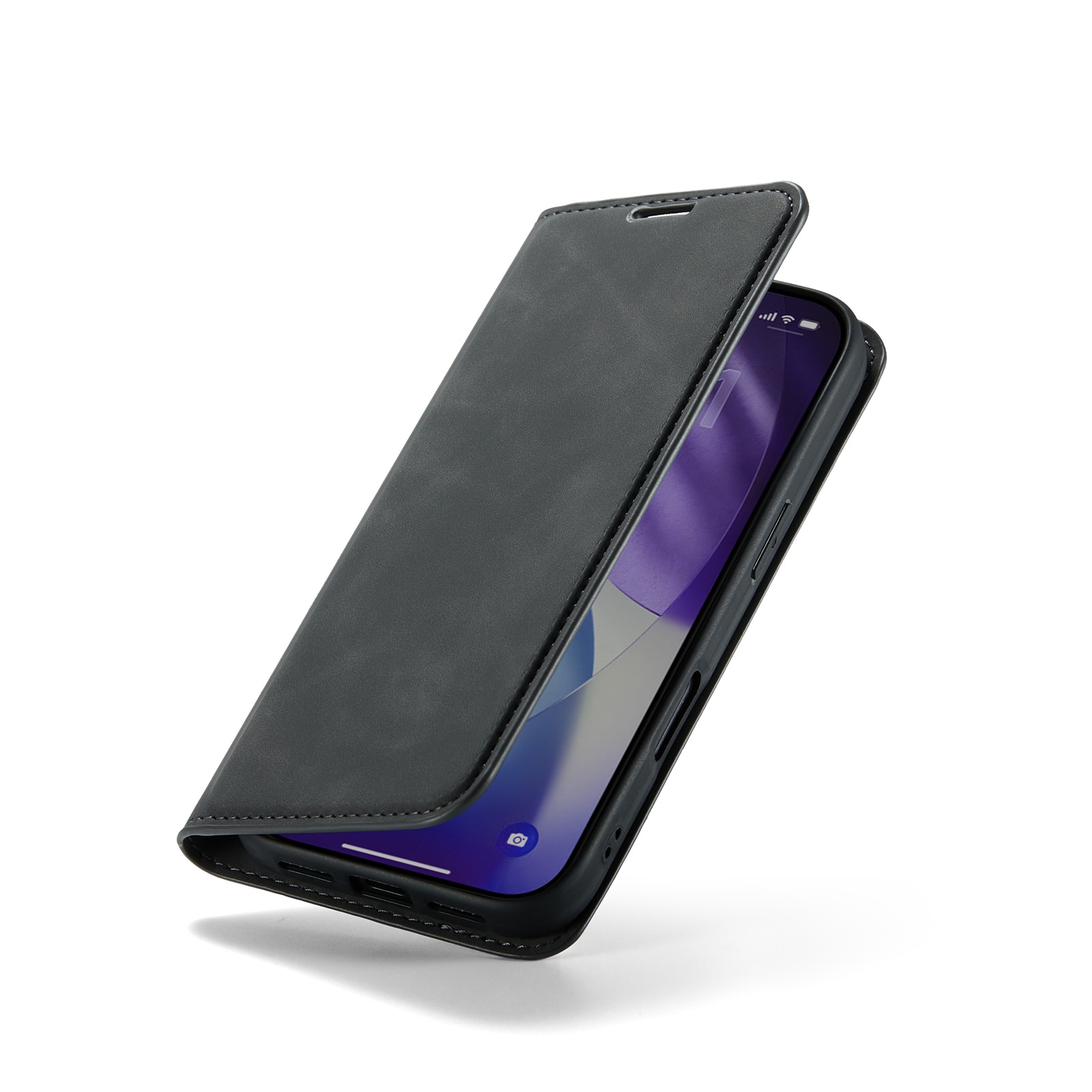 iPhone 17 Pro Max Slim Handytasche Schwarz