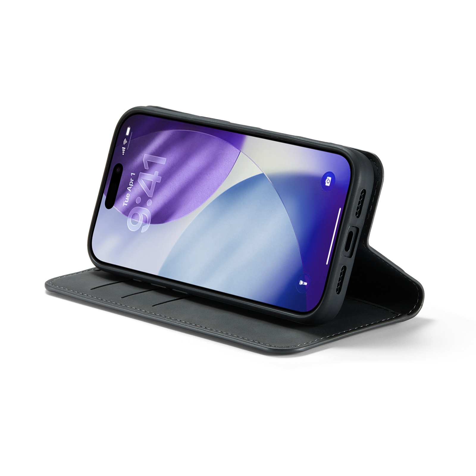 iPhone 17 Pro Max Slim Handytasche Schwarz