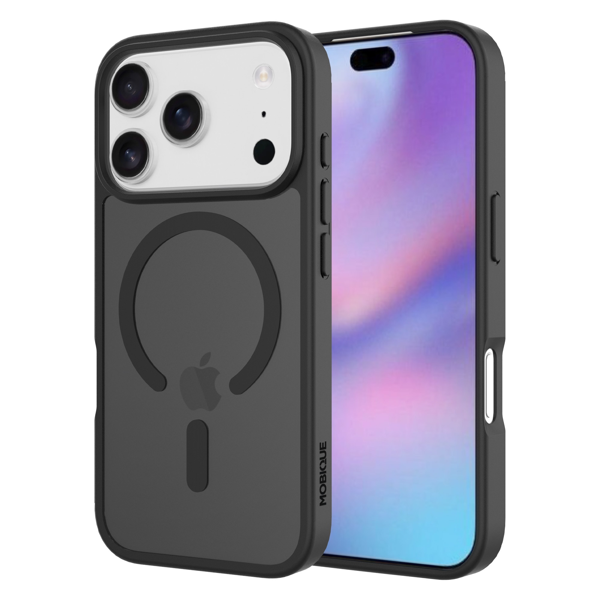 Magnetic Hybrid Hülle iPhone 17 Pro Max Frosted Black