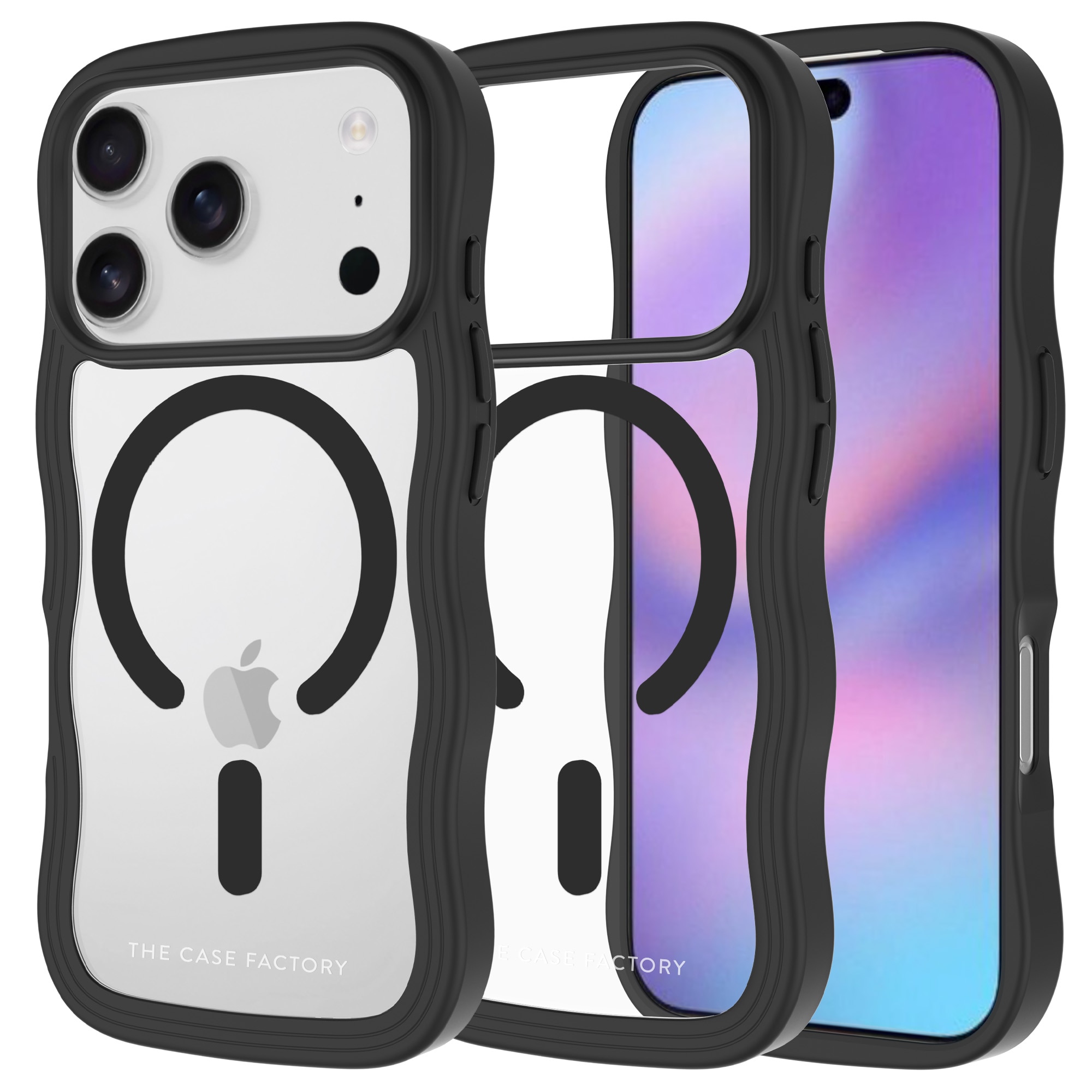 The Wave Mag Case iPhone 17 Pro Max Schwarz