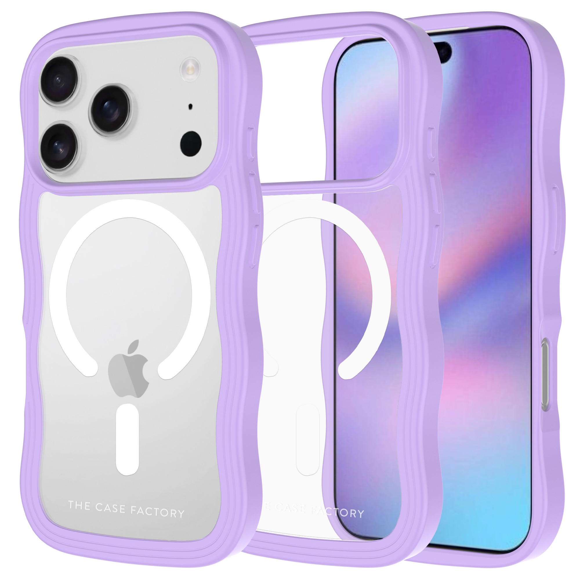 The Wave Mag Case iPhone 17 Pro Lila