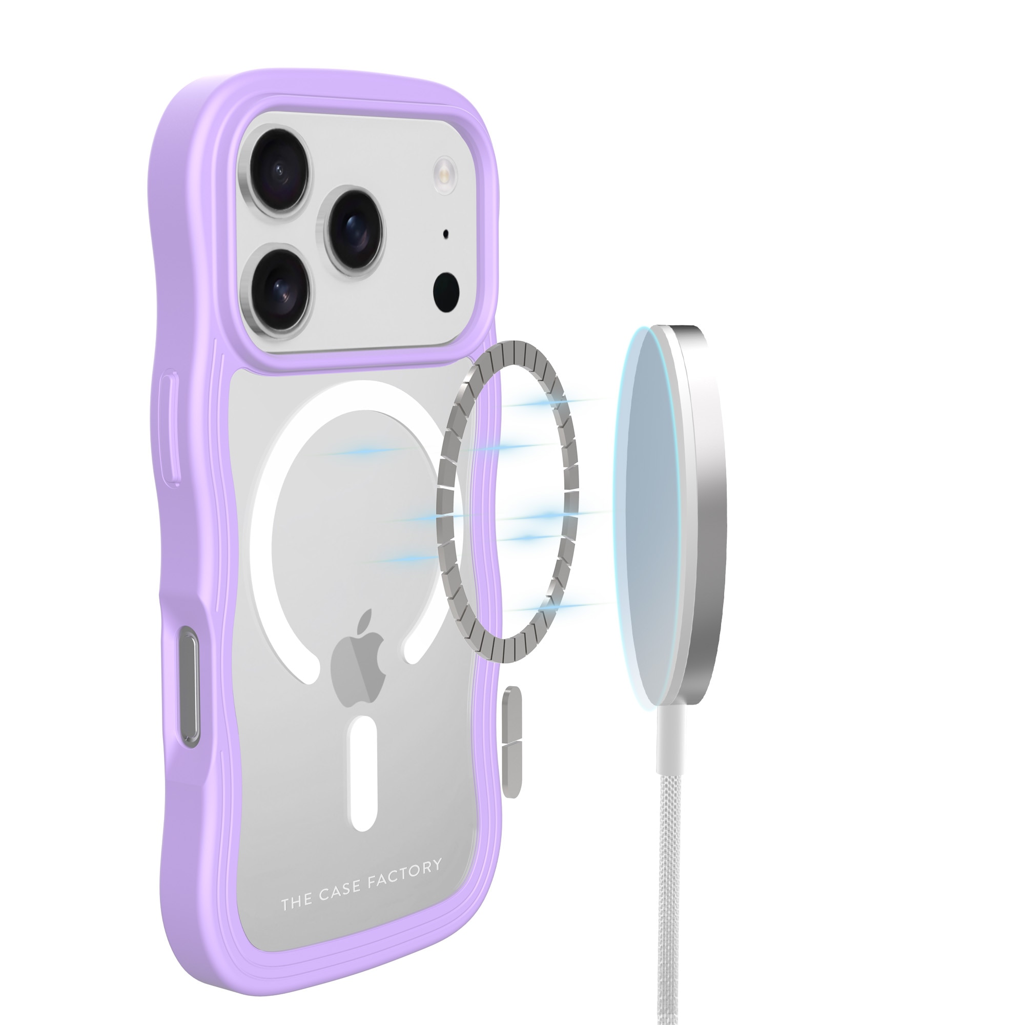 The Wave Mag Case iPhone 17 Pro Lila