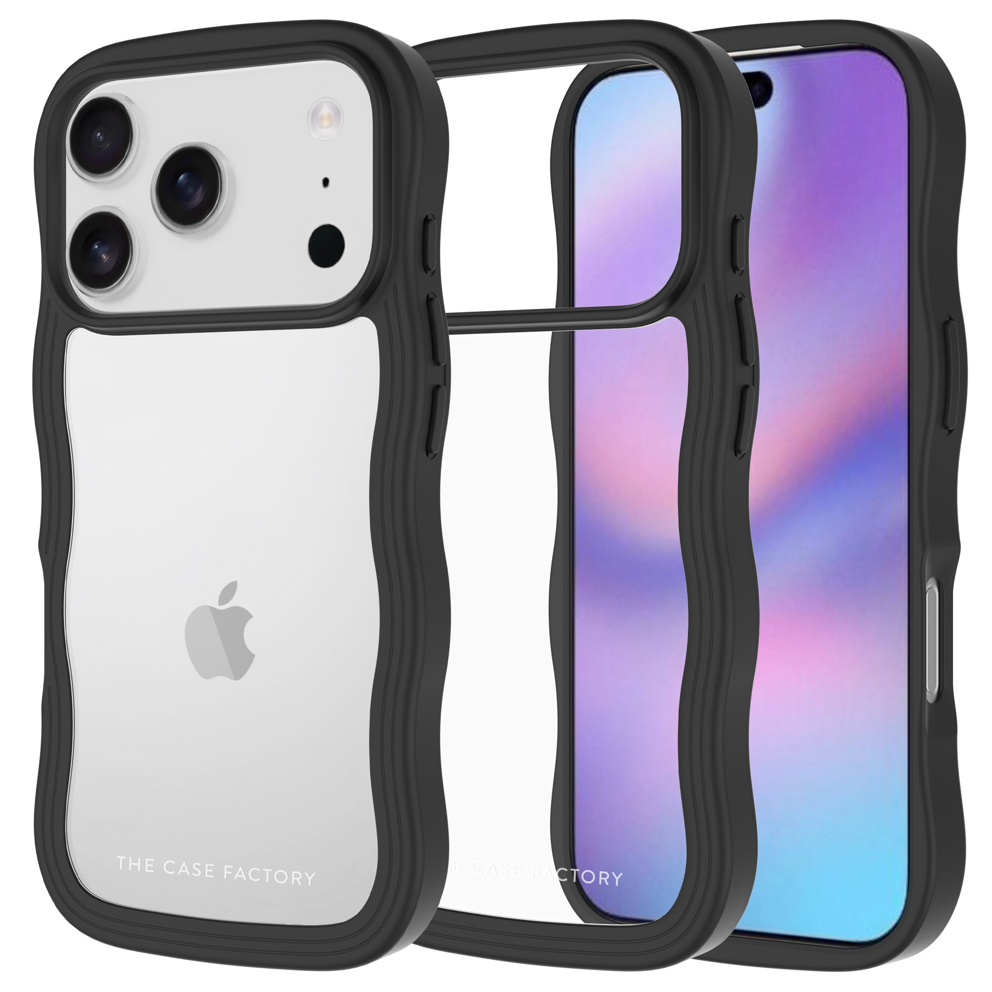 The Wave Case iPhone 17 Pro Schwarz