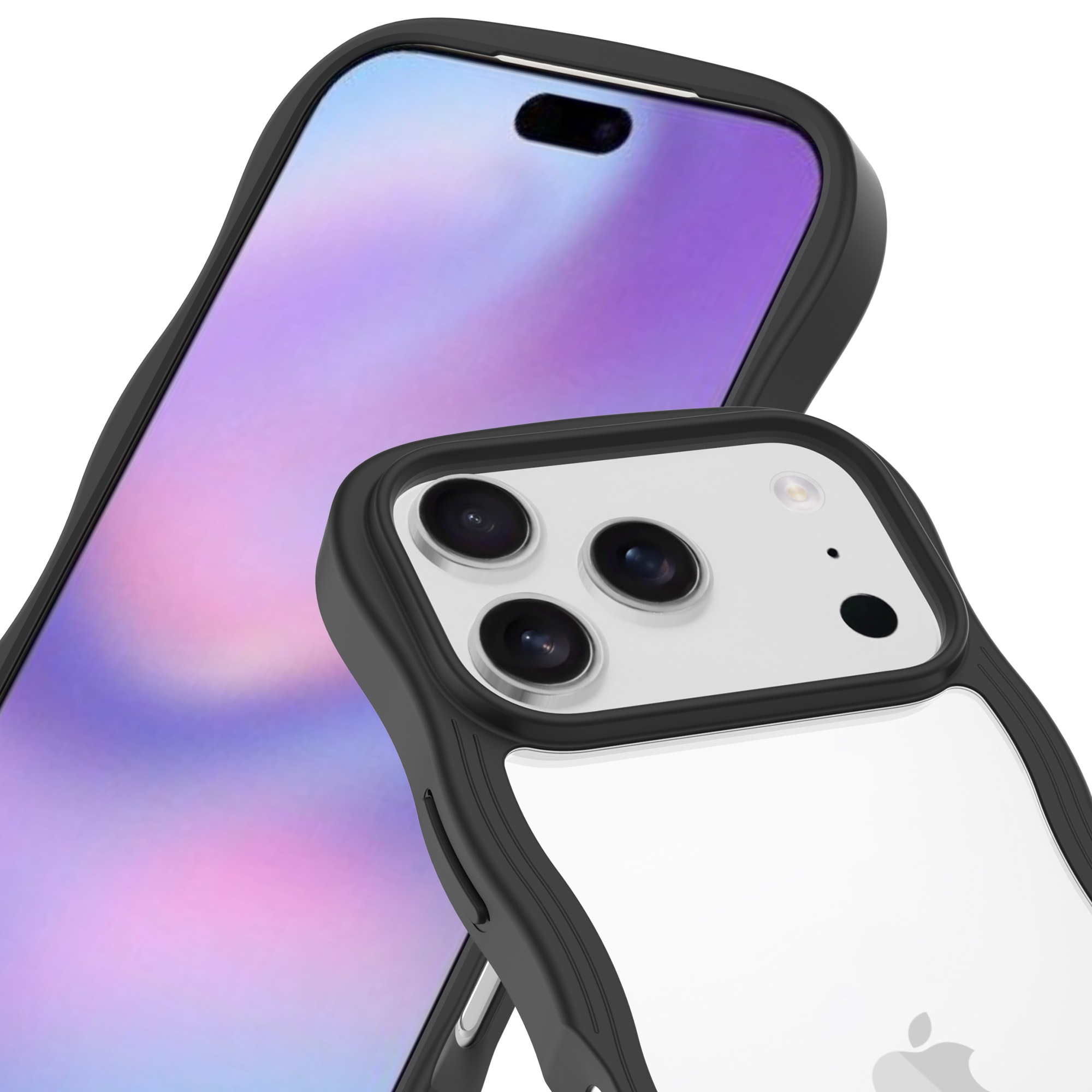 The Wave Case iPhone 17 Pro Schwarz