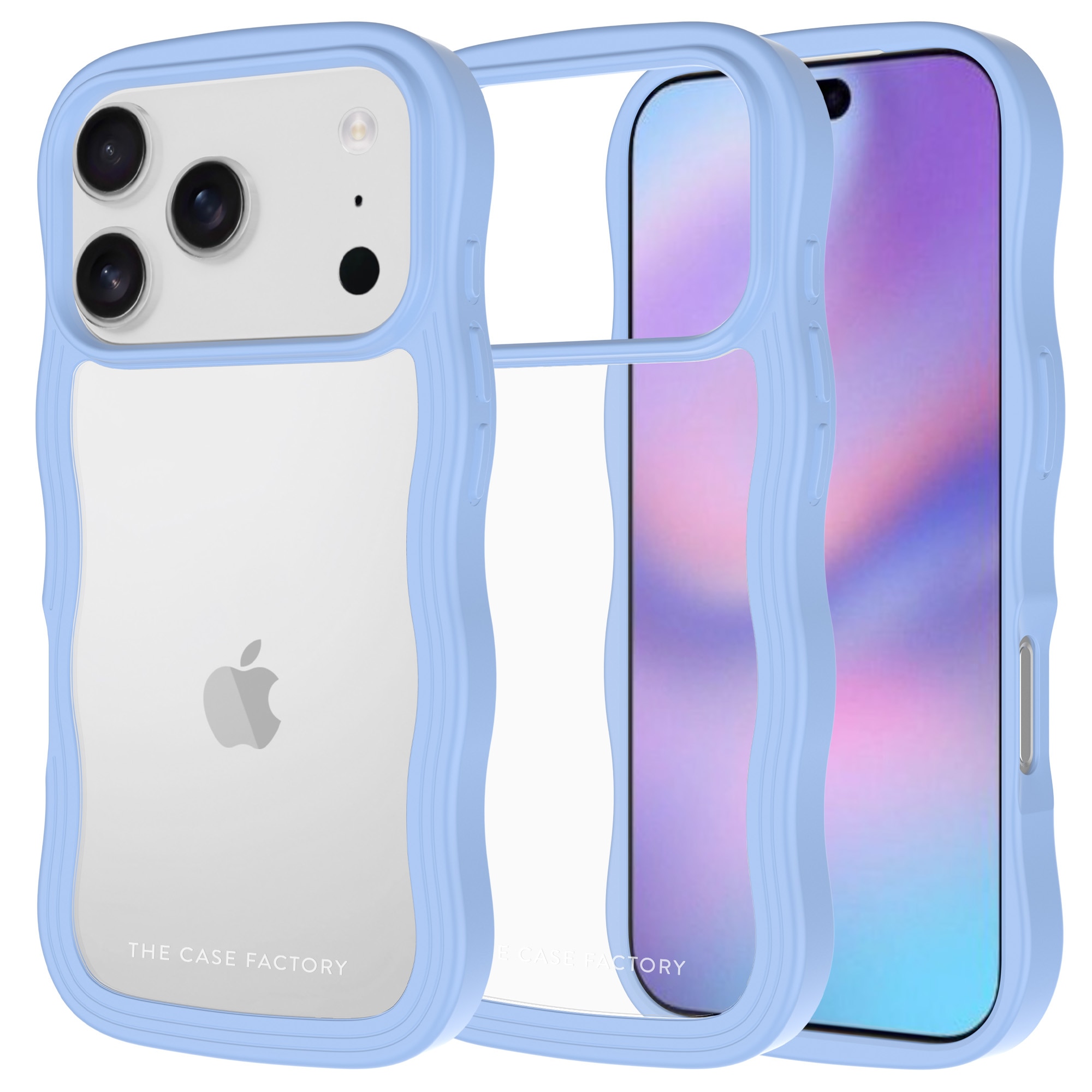 The Wave Case iPhone 17 Pro Blau