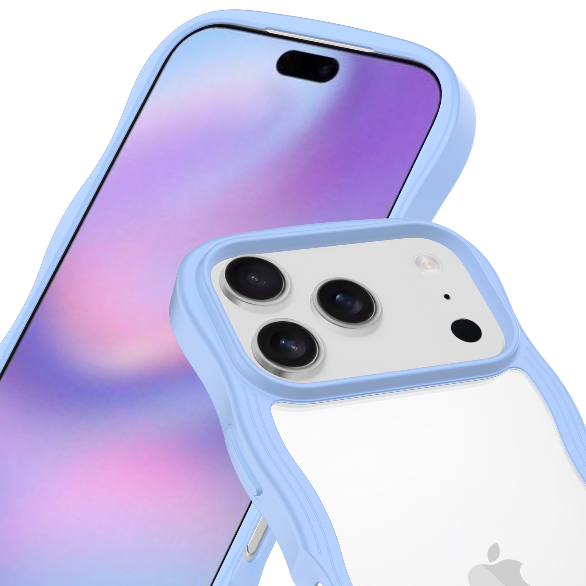 The Wave Case iPhone 17 Pro Blau