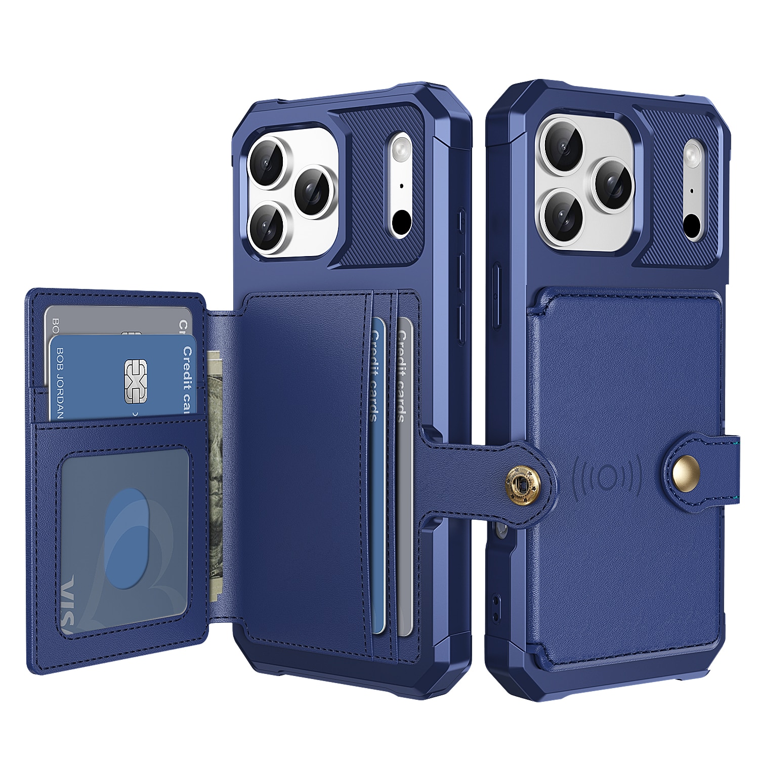 iPhone 17 Pro Tough Multi-slot Hülle Blau