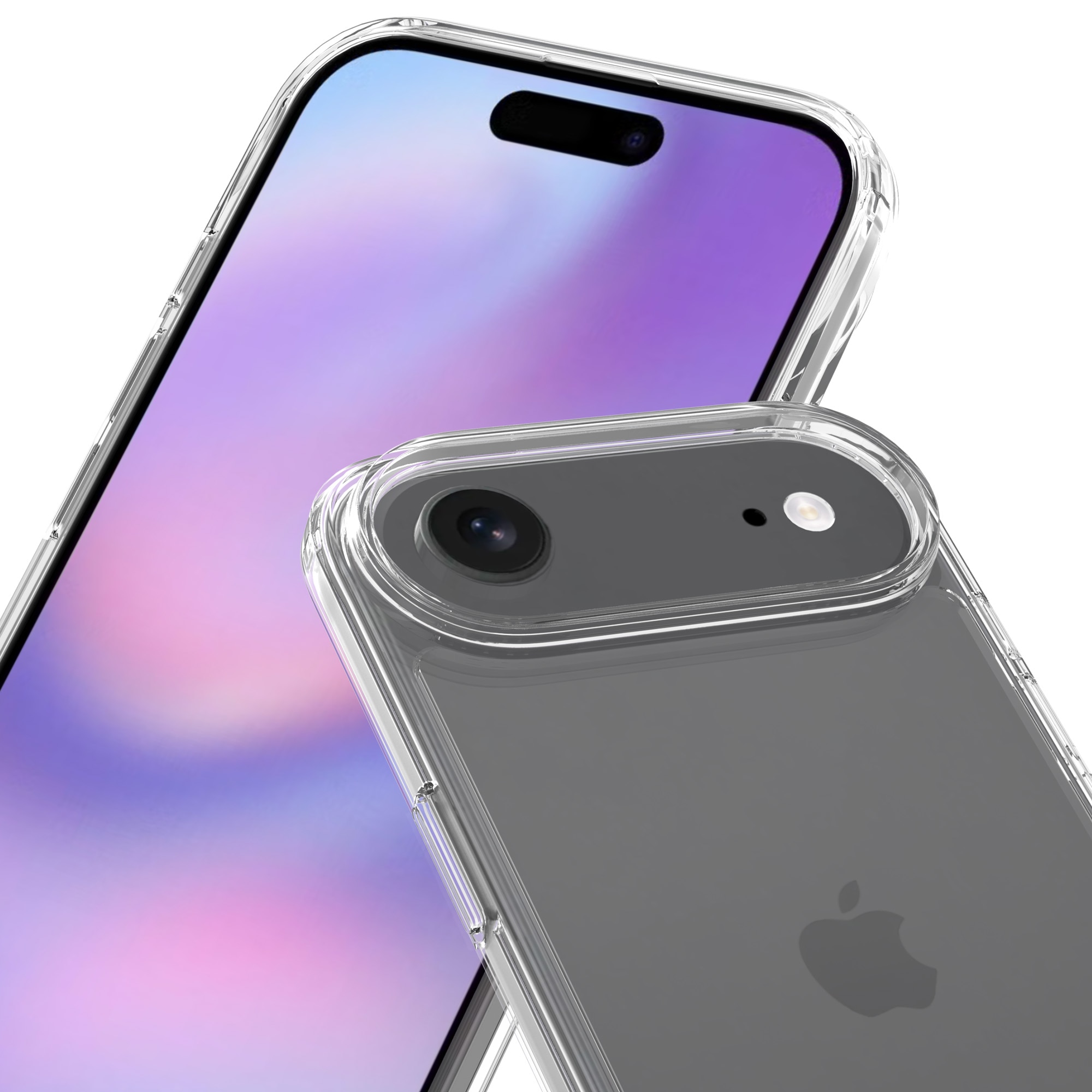 iPhone 17 Air Hybrid-Hülle Transparent
