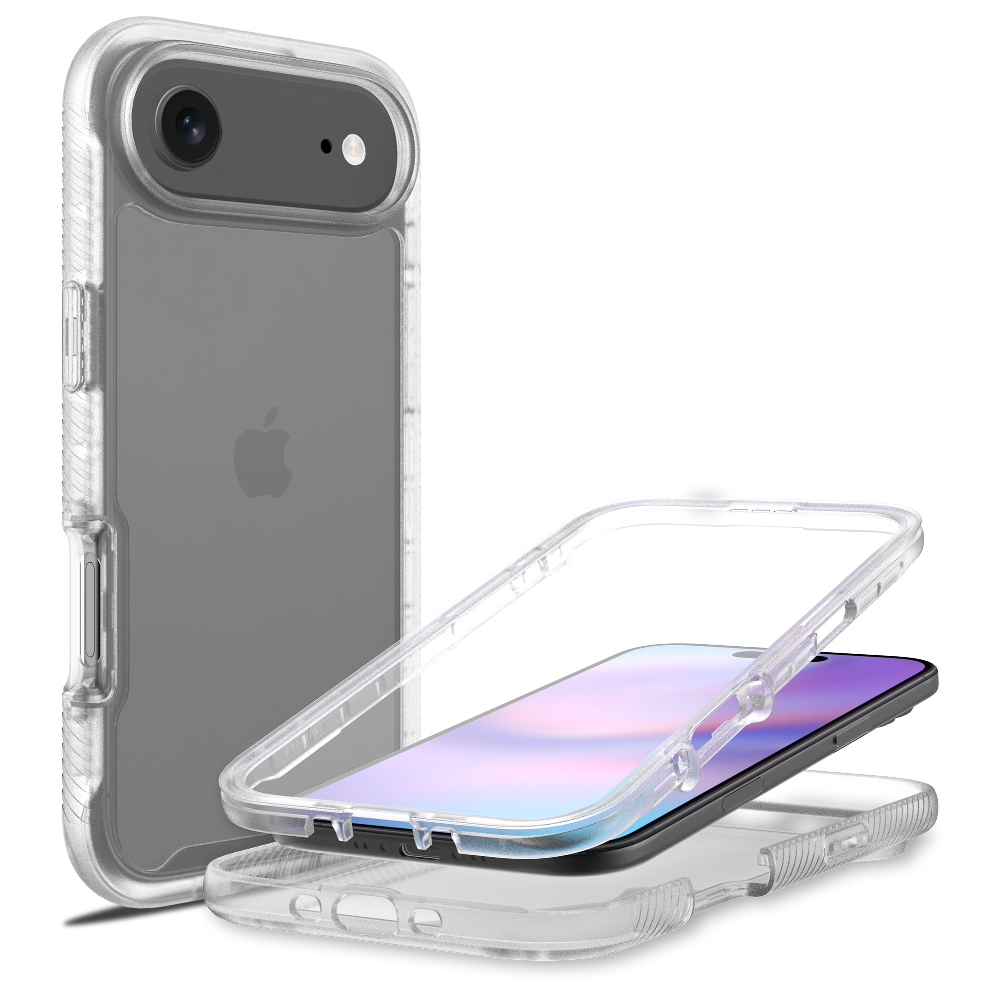 iPhone 17 Air Full Protection Case Transparent