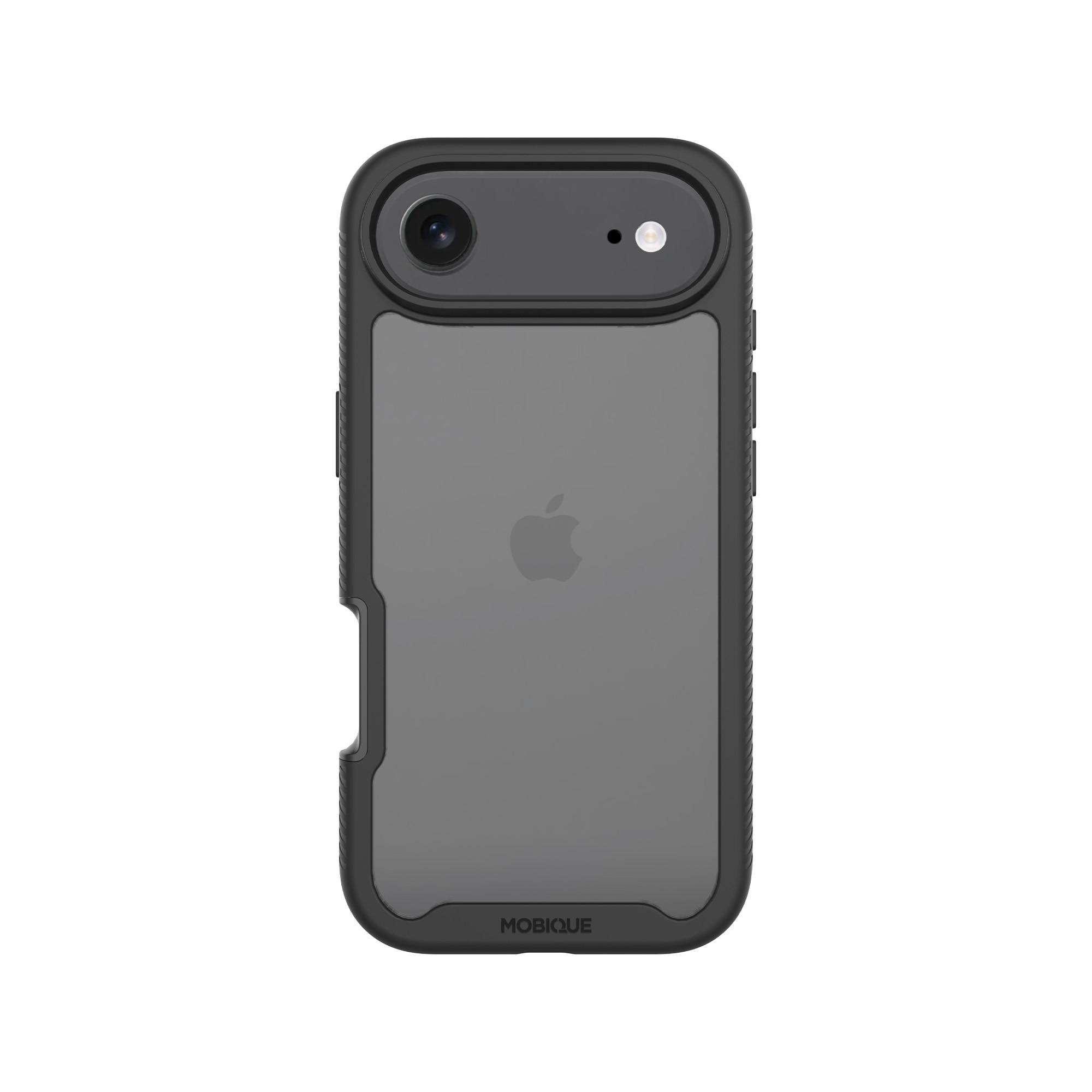iPhone 17 Air Full Protection Case Schwarz/Durchsichtig