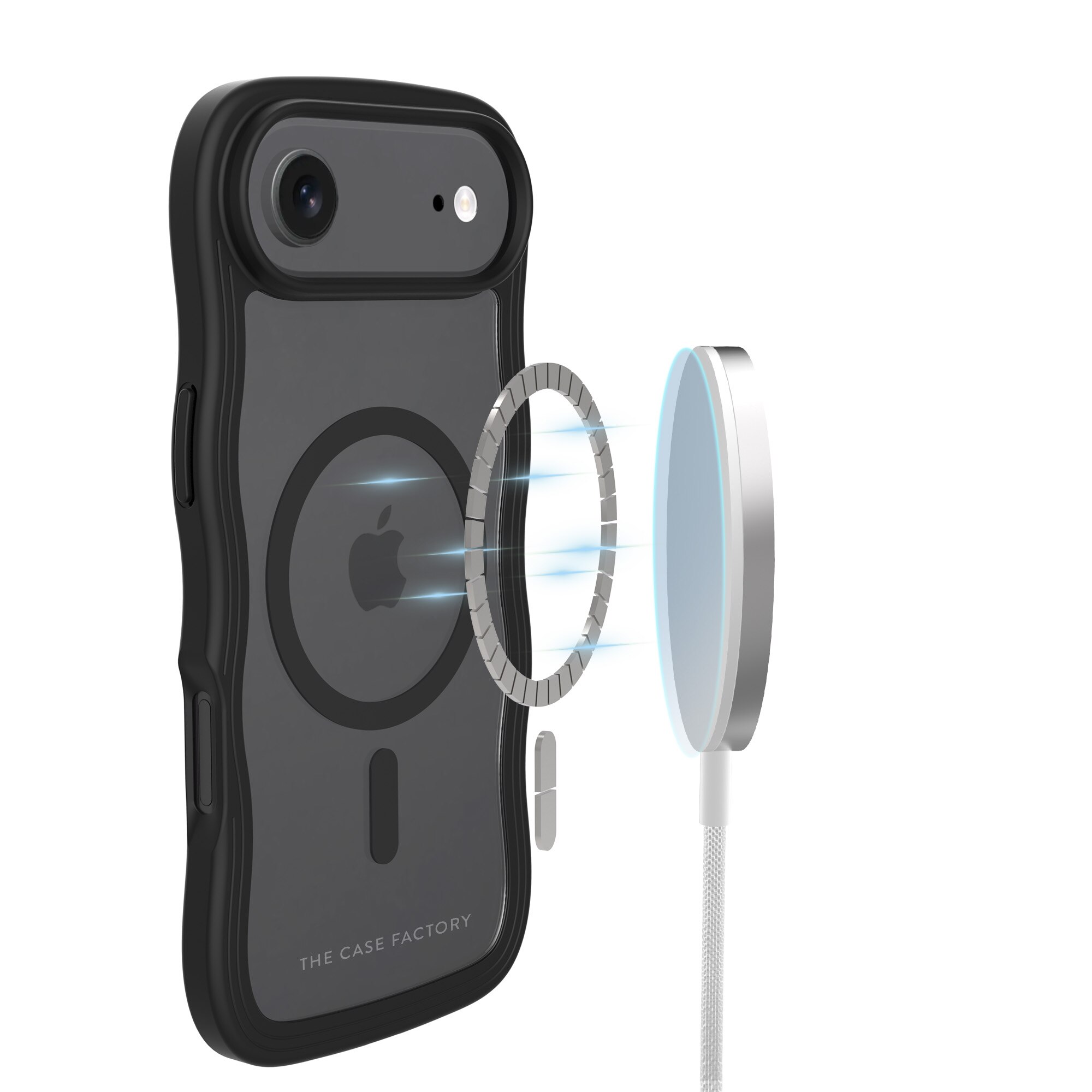The Wave Mag Case iPhone Air Schwarz