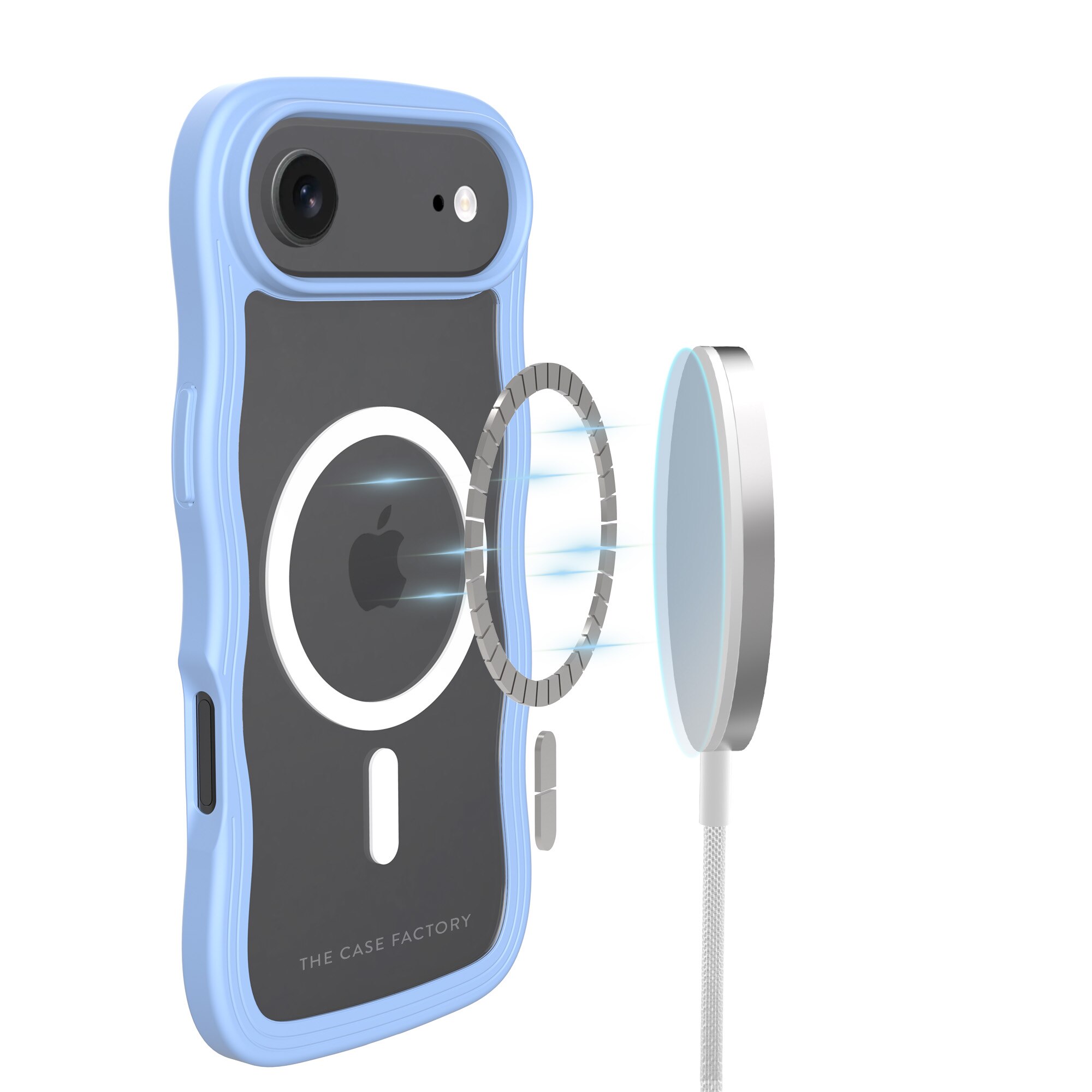The Wave Mag Case iPhone Air Blau