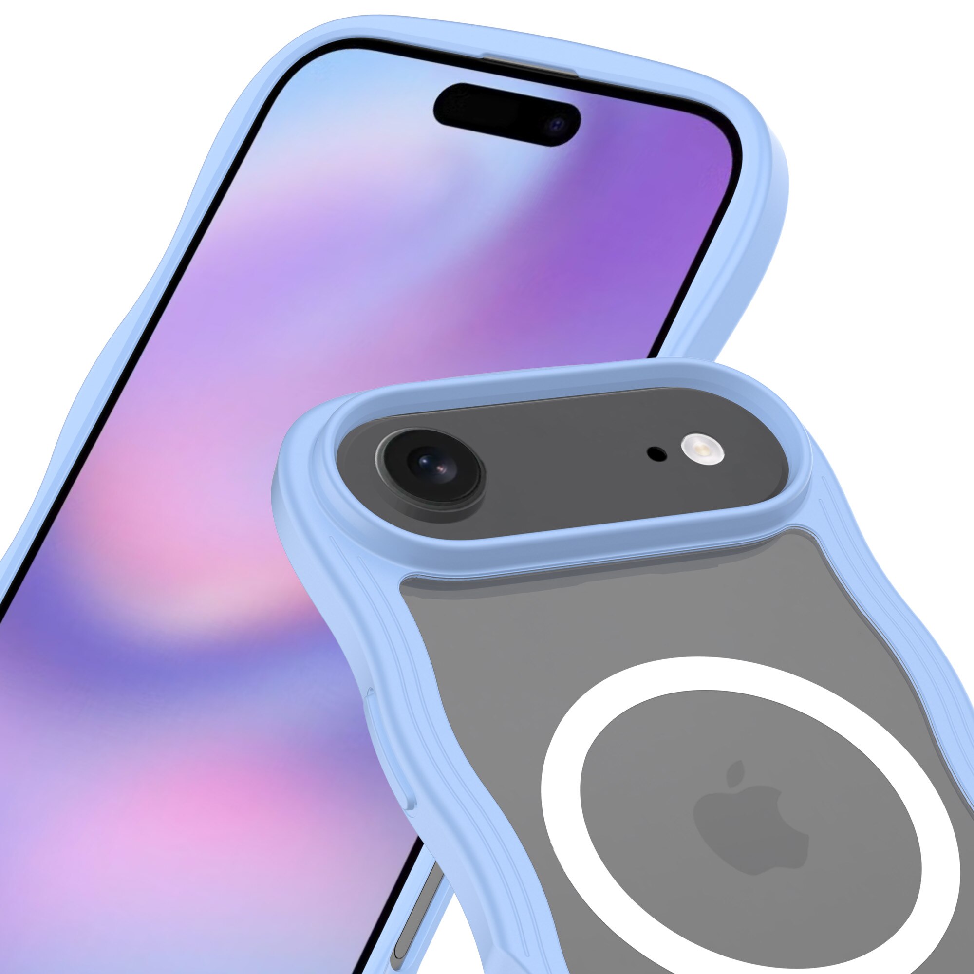 The Wave Mag Case iPhone Air Blau